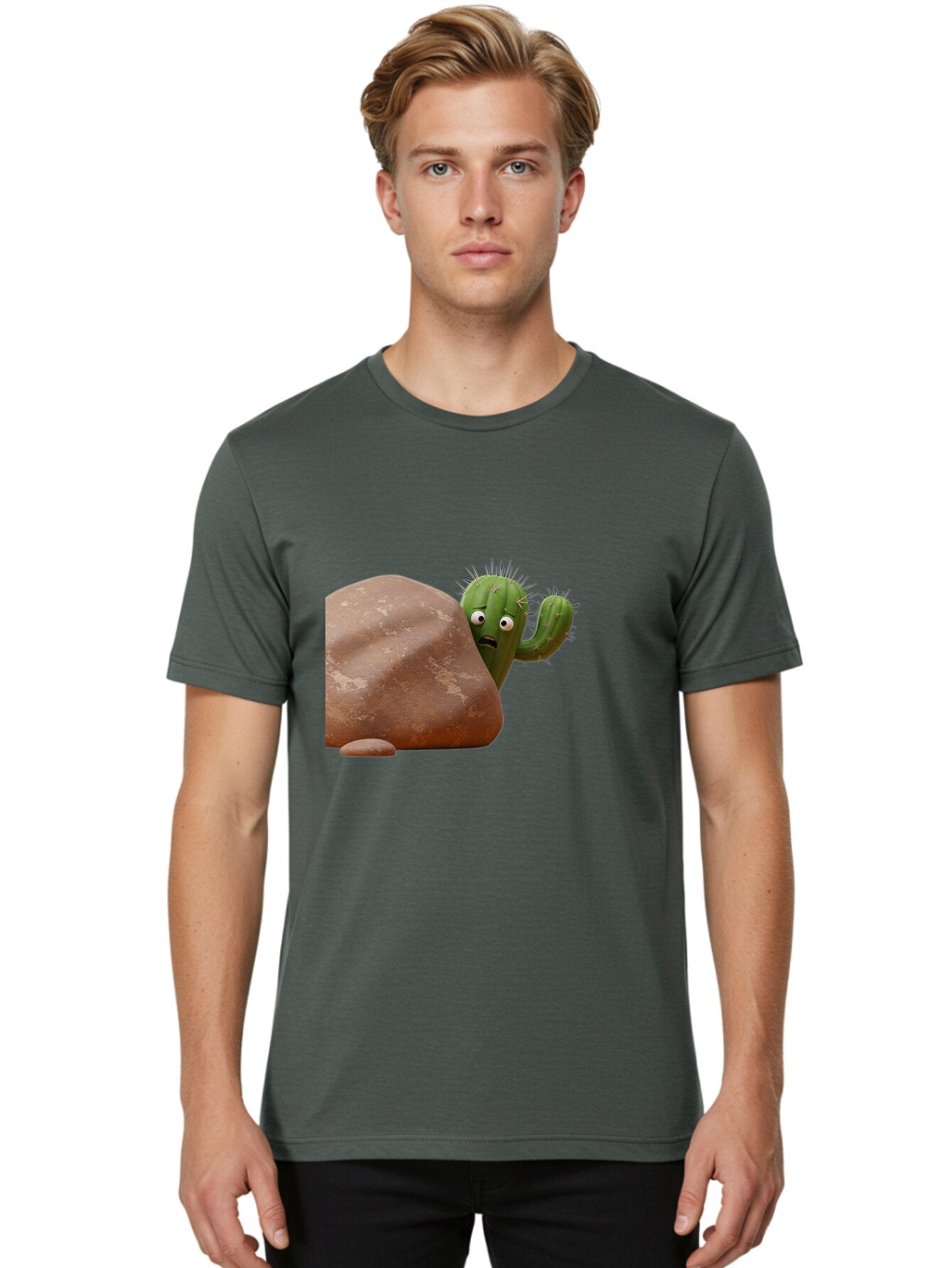 Cactus-1 Men'S Graphic Tee, 100% Cotton, Comfortable Casual Summer Wear, Machine Washable, Vintage Camera, Old Camera, Antique Camera, Black Camera, Classic Photography, Photography Equipment, Nostalgic Device, Film Camera, Camera Art Baq430 28