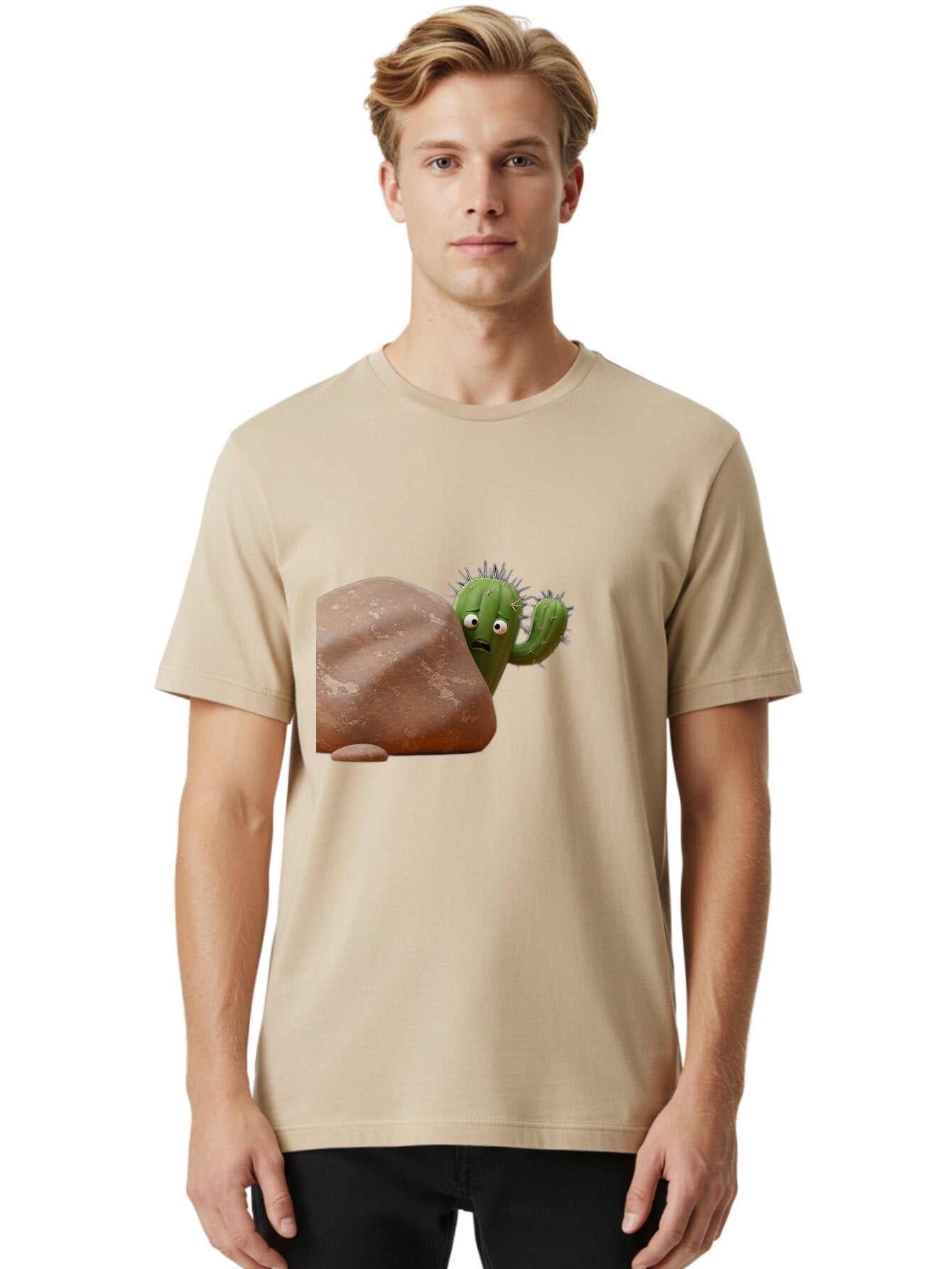 Cactus-1 Men'S Graphic Tee, 100% Cotton, Comfortable Casual Summer Wear, Machine Washable, Vintage Camera, Old Camera, Antique Camera, Black Camera, Classic Photography, Photography Equipment, Nostalgic Device, Film Camera, Camera Art Baq430 22
