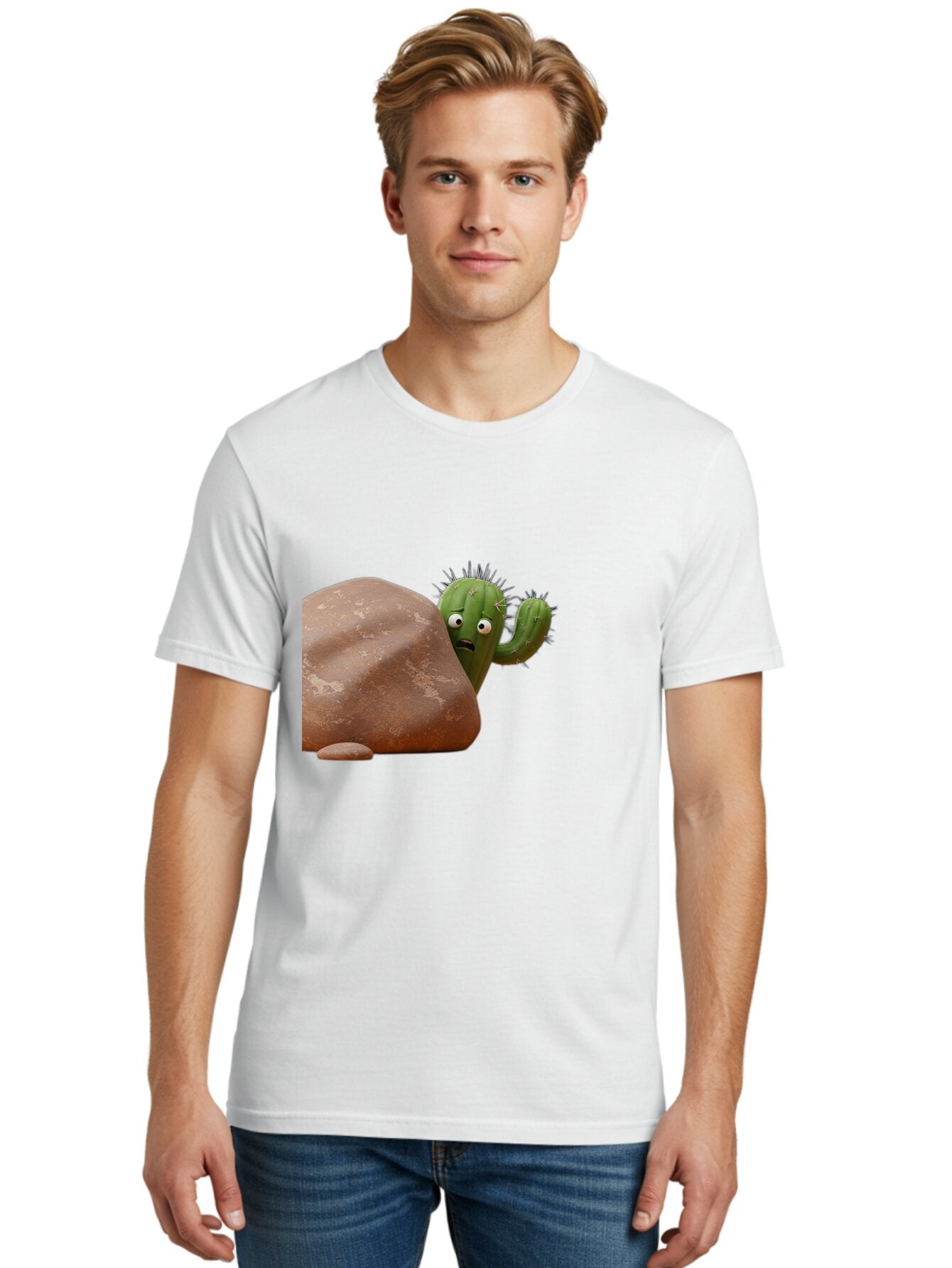 Cactus-1 Men'S Graphic Tee, 100% Cotton, Comfortable Casual Summer Wear, Machine Washable, Vintage Camera, Old Camera, Antique Camera, Black Camera, Classic Photography, Photography Equipment, Nostalgic Device, Film Camera, Camera Art Baq430 17