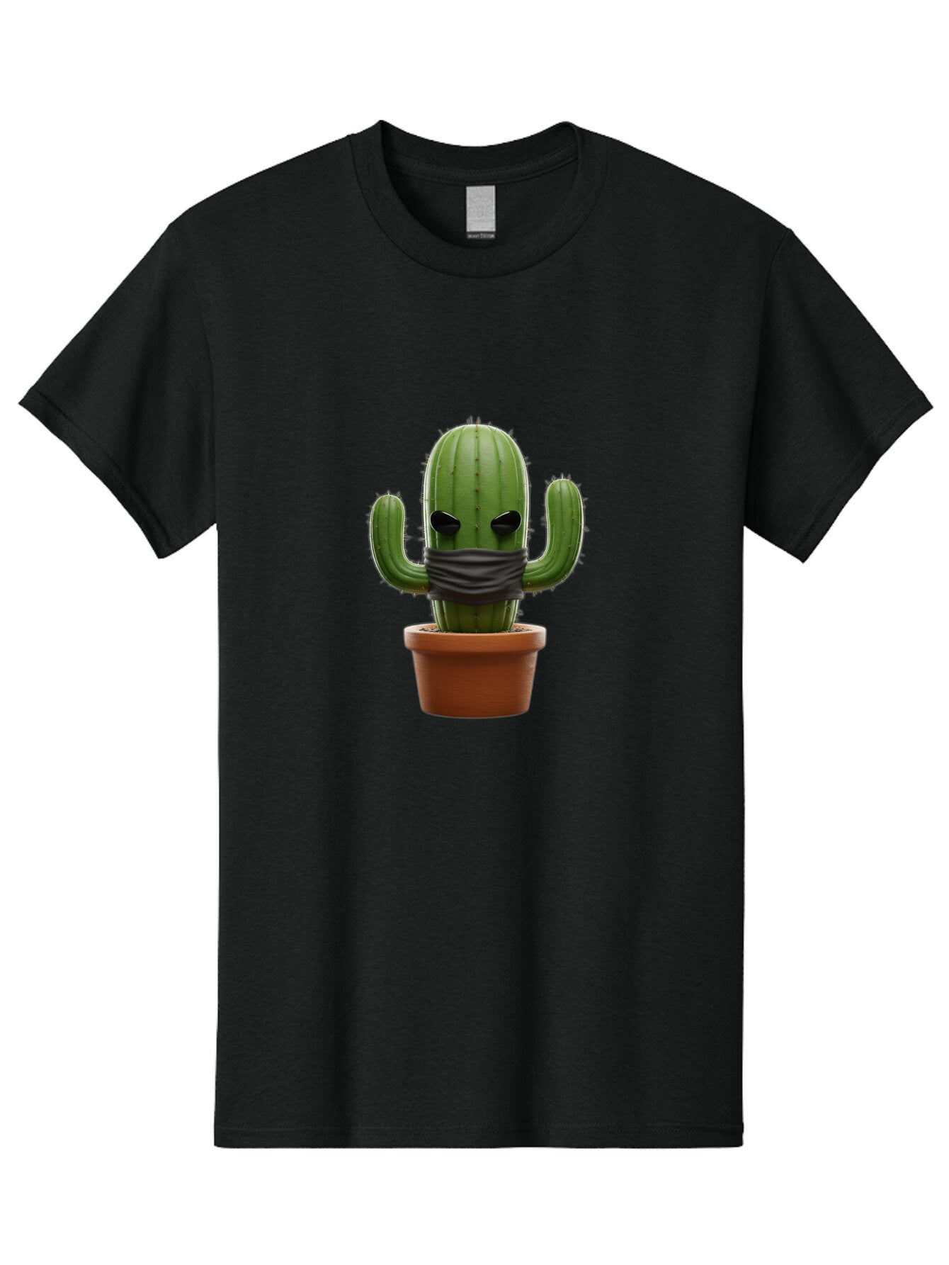 Cactus-Wearing-Mask Men'S Graphic Tee, 100% Cotton, Comfortable Casual Summer Wear, Machine Washable, Vintage Camera, Old Camera, Antique Camera, Black Camera, Classic Photography, Photography Equipment, Nostalgic Device, Film Camera, Baq432 10