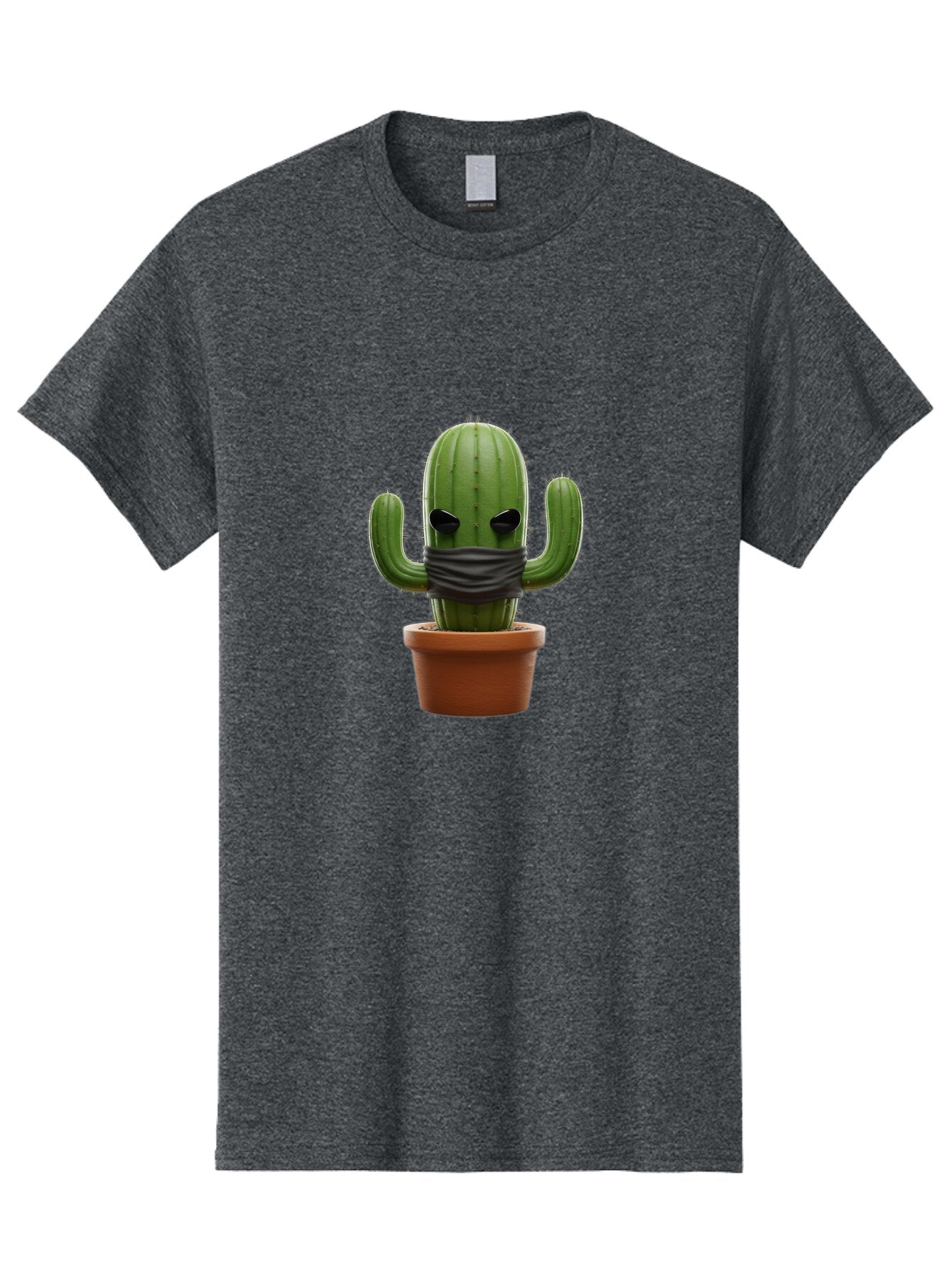 Cactus-Wearing-Mask Men'S Graphic Tee, 100% Cotton, Comfortable Casual Summer Wear, Machine Washable, Vintage Camera, Old Camera, Antique Camera, Black Camera, Classic Photography, Photography Equipment, Nostalgic Device, Film Camera, Baq432 7