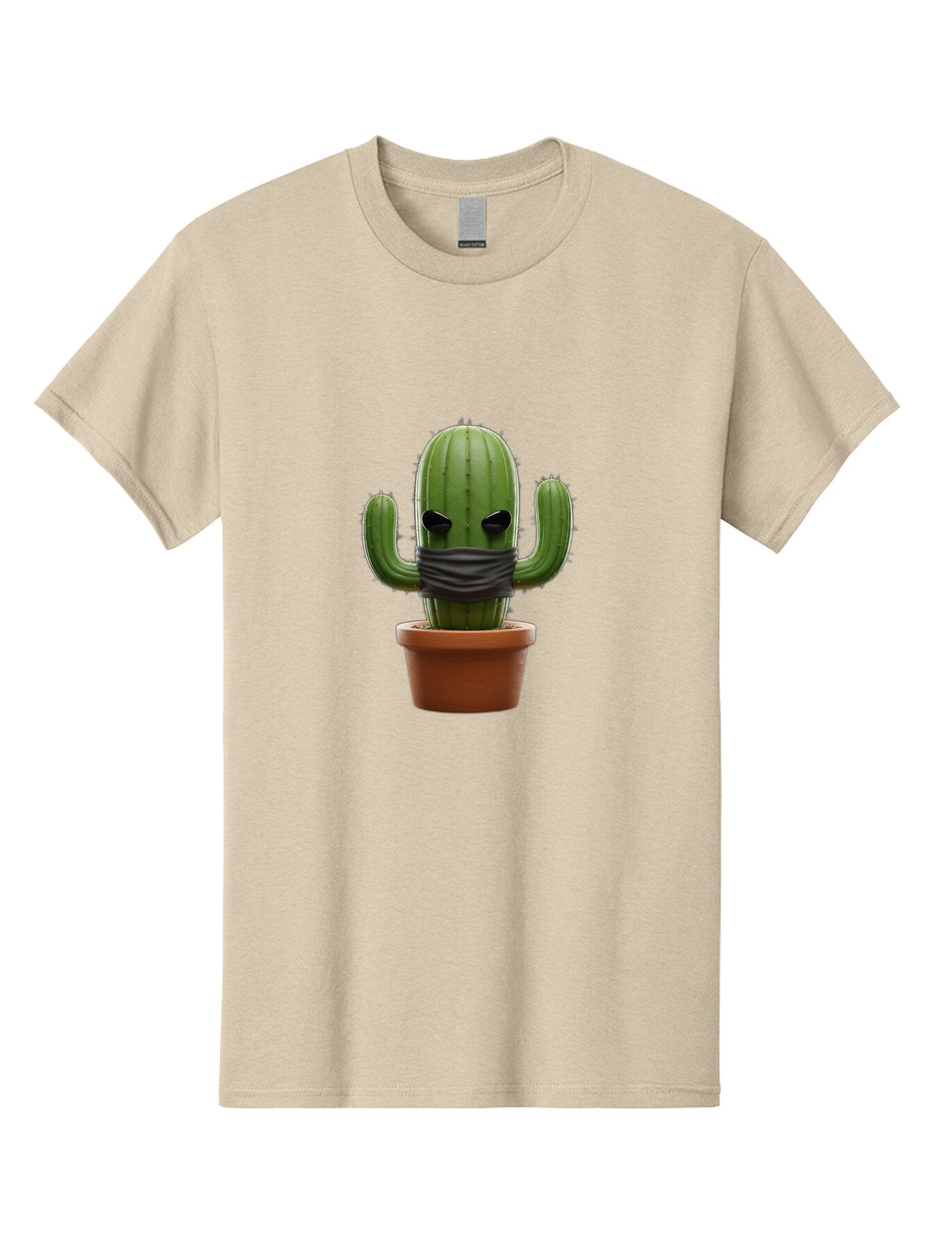 Cactus-Wearing-Mask Men'S Graphic Tee, 100% Cotton, Comfortable Casual Summer Wear, Machine Washable, Vintage Camera, Old Camera, Antique Camera, Black Camera, Classic Photography, Photography Equipment, Nostalgic Device, Film Camera, Baq432 9