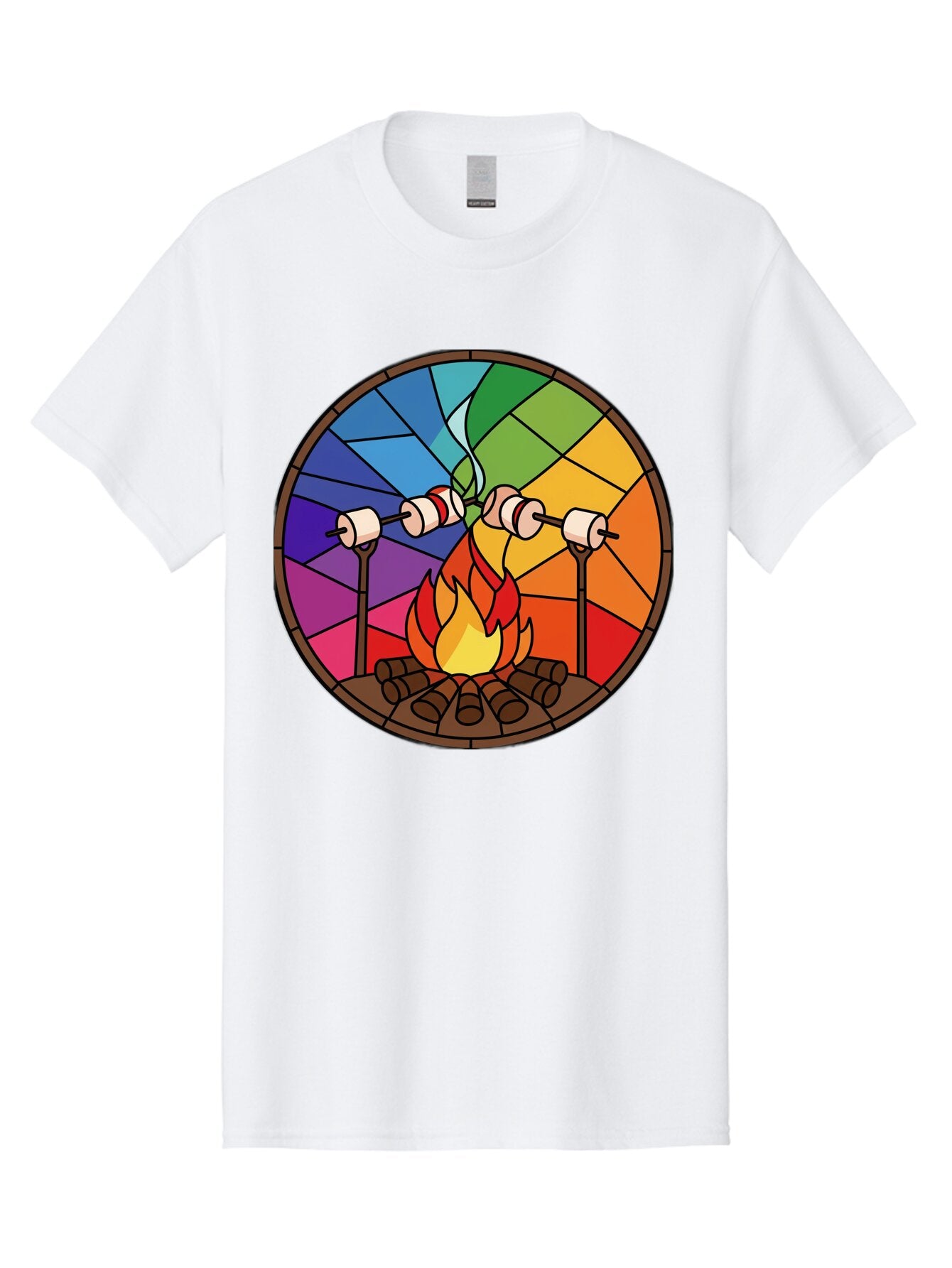 Campfire-Marshmallows Men'S Graphic Tee, 100% Cotton, Comfortable Casual Summer Wear, Machine Washable, Vintage Camera, Old Camera, Antique Camera, Black Camera, Classic Photography, Photography Equipment, Nostalgic Device, Film Camera, Baq436 14