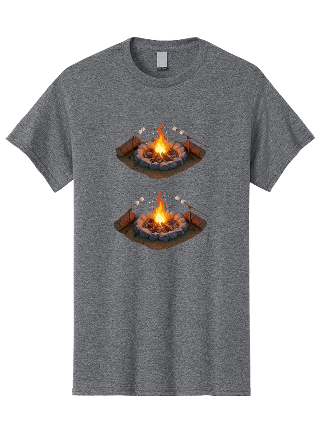 Campfire Men'S Graphic Tee, 100% Cotton, Comfortable Casual Summer Wear, Machine Washable, Vintage Camera, Old Camera, Antique Camera, Black Camera, Classic Photography, Photography Equipment, Nostalgic Device, Film Camera, Camera Art Baq437 1