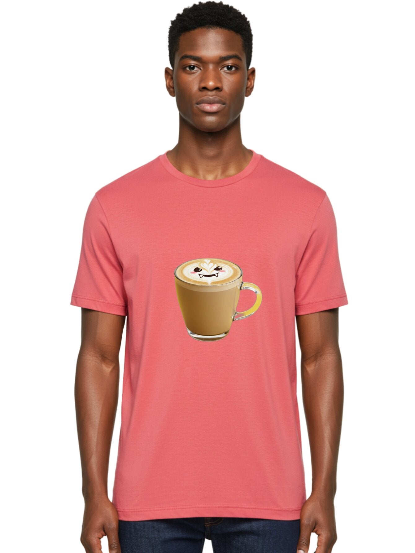 Cappucino Men'S Graphic Tee, 100% Cotton, Comfortable Casual Summer Wear, Machine Washable, Vintage Camera, Old Camera, Antique Camera, Black Camera, Classic Photography, Photography Equipment, Nostalgic Device, Film Camera, Camera Art Baq442 21