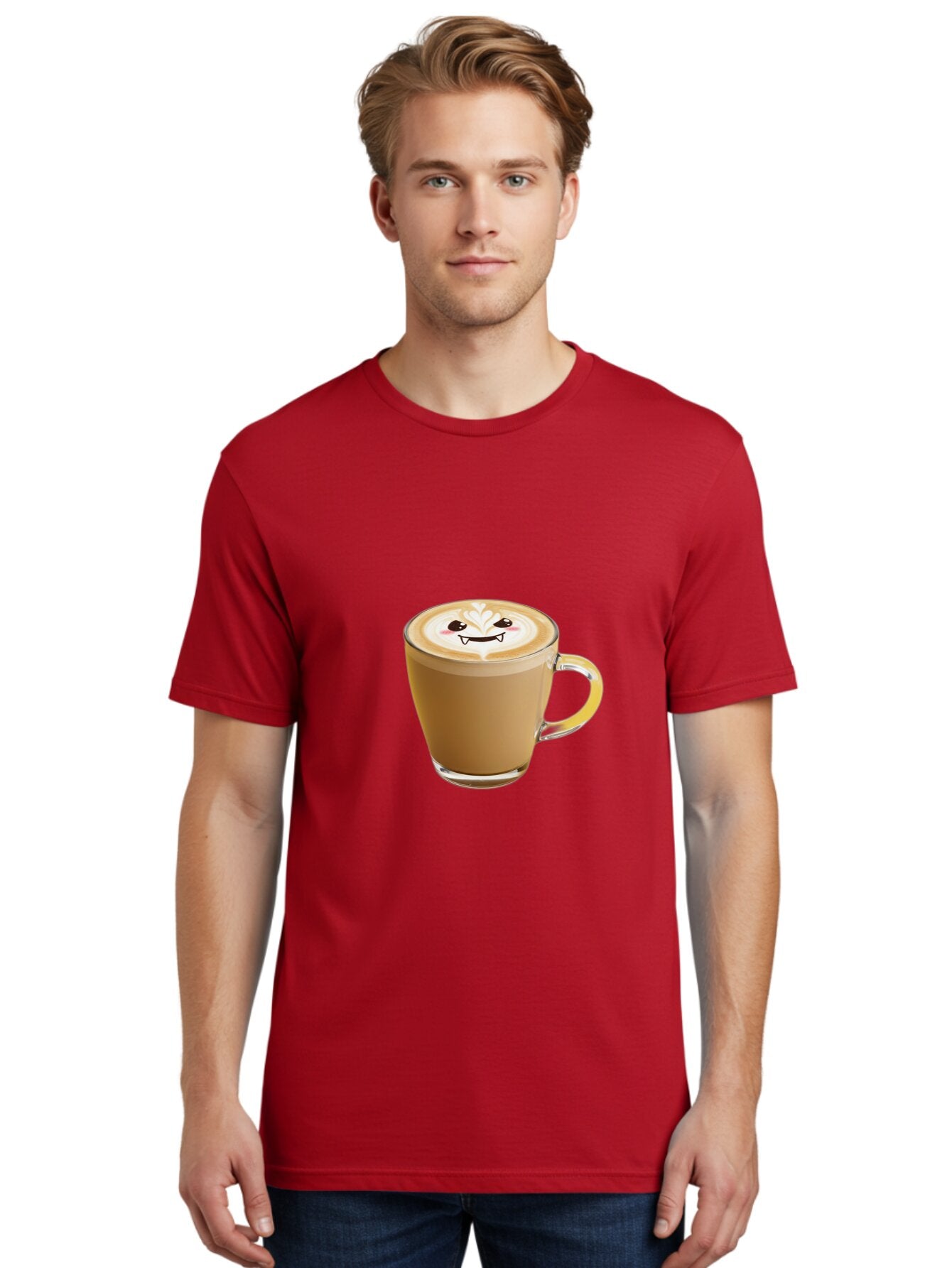 Cappucino Men'S Graphic Tee, 100% Cotton, Comfortable Casual Summer Wear, Machine Washable, Vintage Camera, Old Camera, Antique Camera, Black Camera, Classic Photography, Photography Equipment, Nostalgic Device, Film Camera, Camera Art Baq442 27