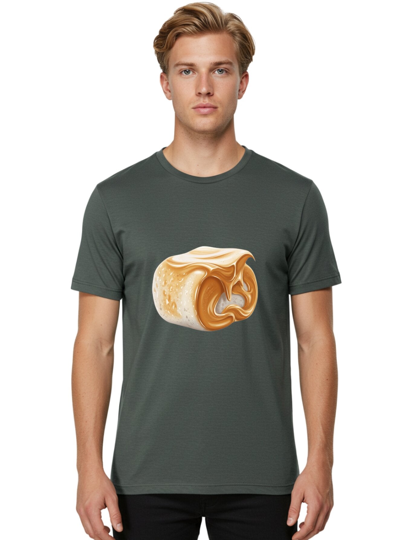 Caramel-Popcorn Men'S Graphic Tee, 100% Cotton, Comfortable Casual Summer Wear, Machine Washable, Vintage Camera, Old Camera, Antique Camera, Black Camera, Classic Photography, Photography Equipment, Nostalgic Device, Film Camera, Camera Art Baq443 21