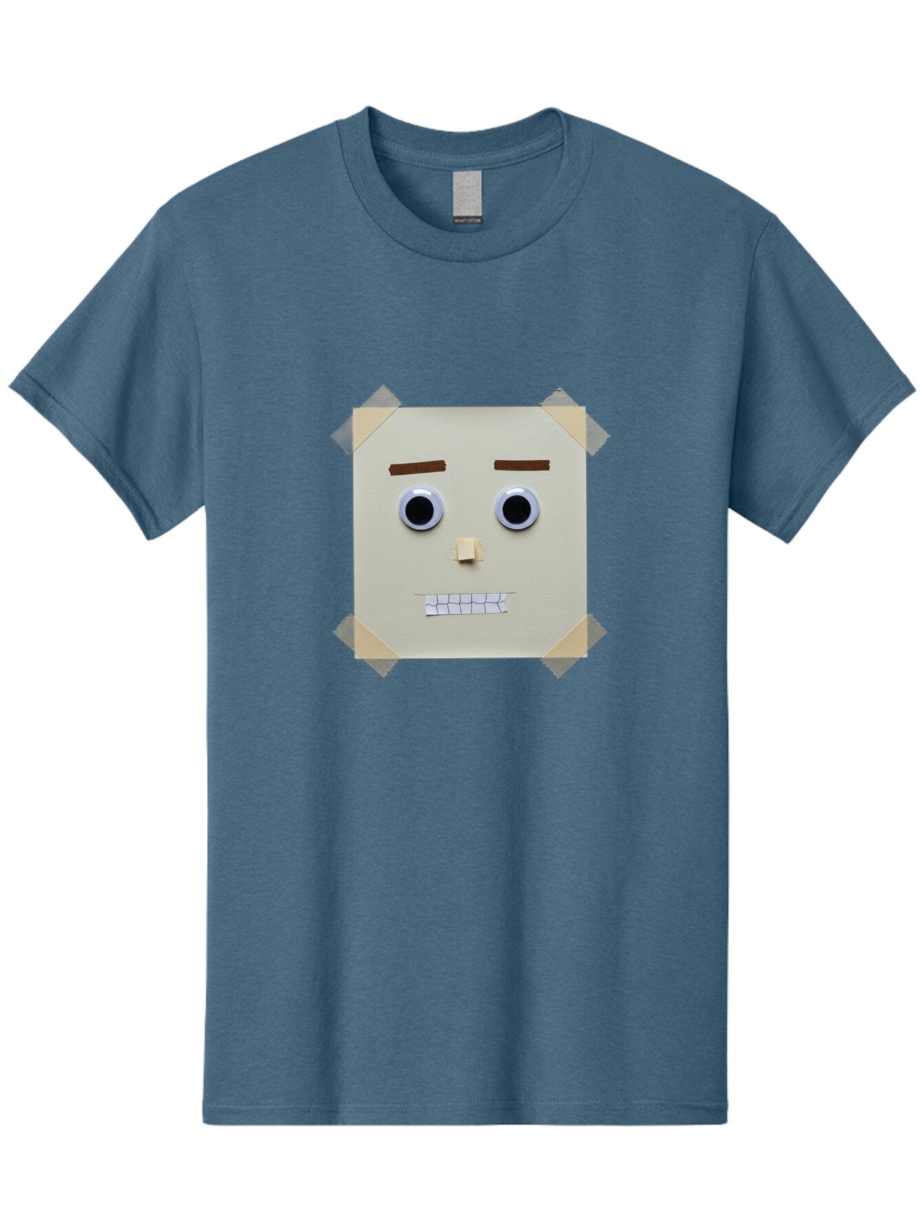 Cardboard-Face Men'S Graphic Tee, 100% Cotton, Comfortable Casual Summer Wear, Machine Washable, Vintage Camera, Old Camera, Antique Camera, Black Camera, Classic Photography, Photography Equipment, Nostalgic Device, Film Camera, Camera Art Baq444 7