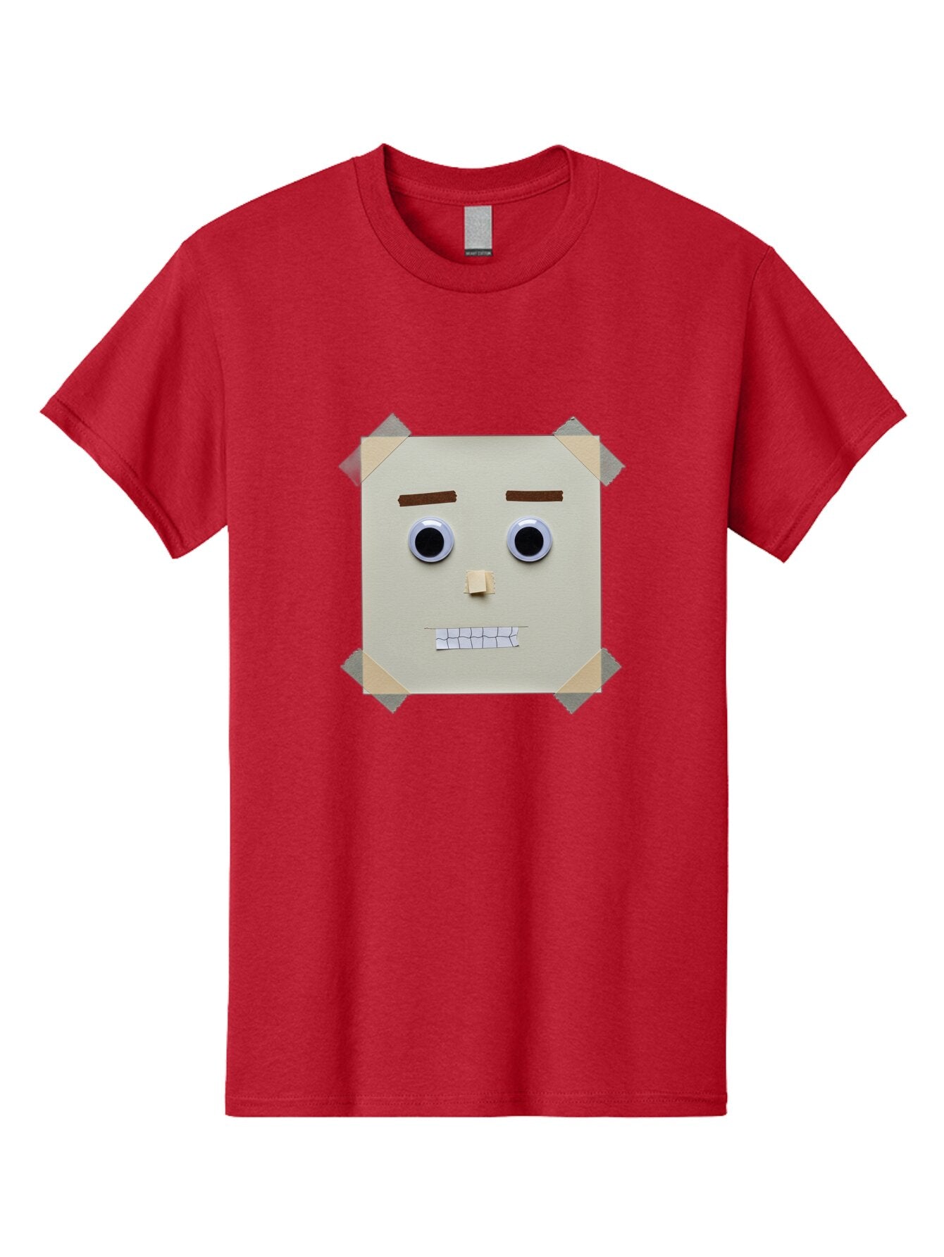 Cardboard-Face Men'S Graphic Tee, 100% Cotton, Comfortable Casual Summer Wear, Machine Washable, Vintage Camera, Old Camera, Antique Camera, Black Camera, Classic Photography, Photography Equipment, Nostalgic Device, Film Camera, Camera Art Baq444 1