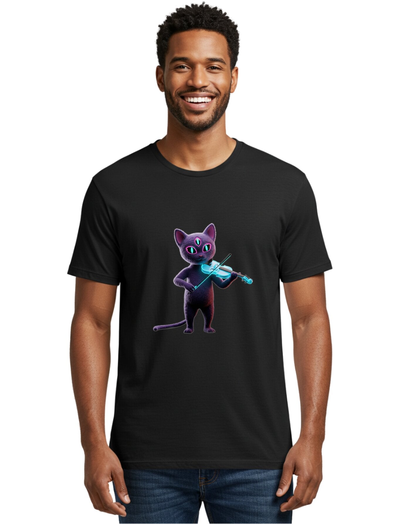 Cartoon-Cat-Playing-Violin Men'S Graphic Tee, 100% Cotton, Comfortable Casual Summer Wear, Machine Washable, Vintage Camera, Old Camera, Antique Camera, Black Camera, Classic Photography, Photography Equipment, Nostalgic Device, Film Camera, Baq445 16