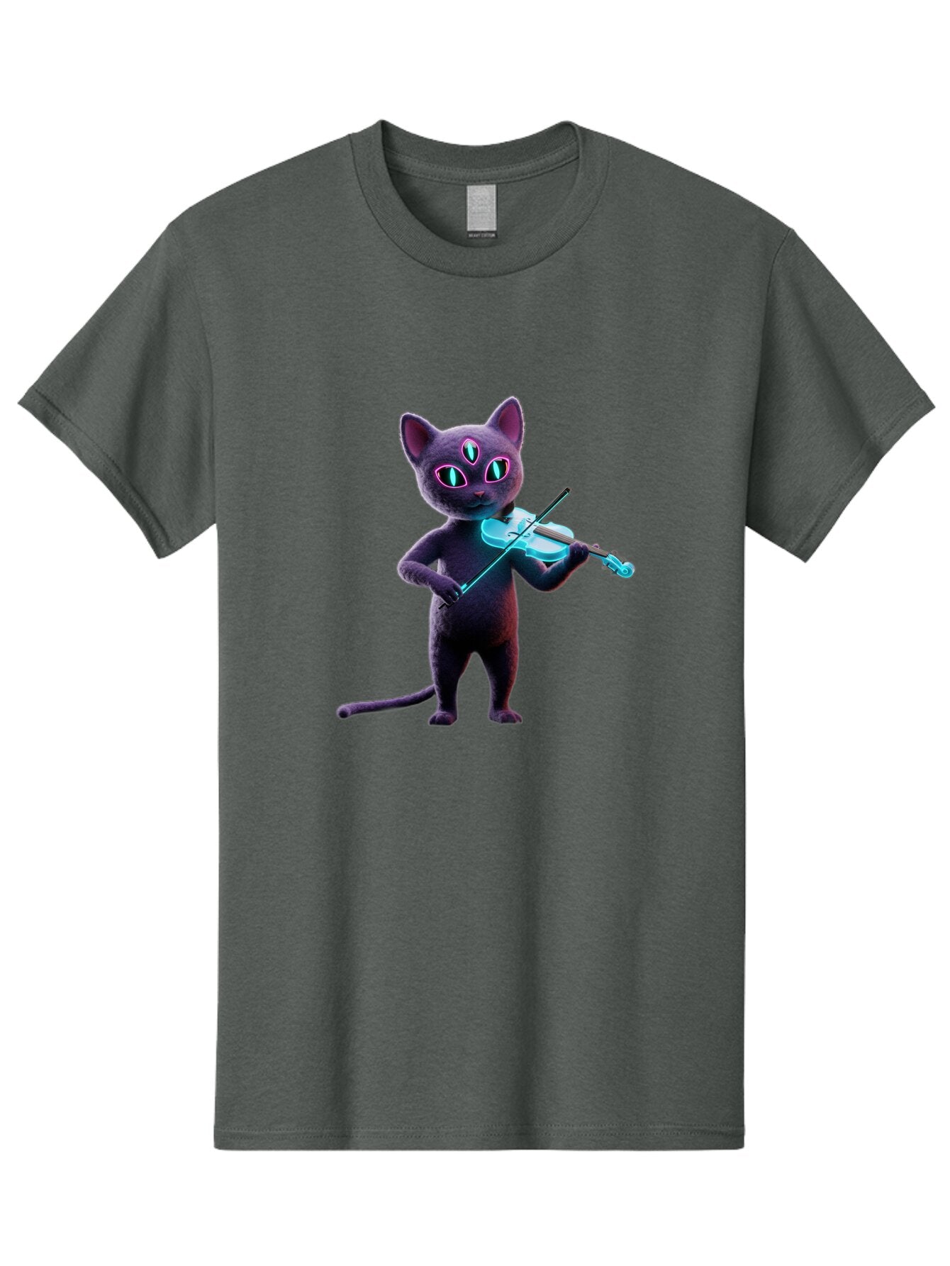 Cartoon-Cat-Playing-Violin Men'S Graphic Tee, 100% Cotton, Comfortable Casual Summer Wear, Machine Washable, Vintage Camera, Old Camera, Antique Camera, Black Camera, Classic Photography, Photography Equipment, Nostalgic Device, Film Camera, Baq445 11