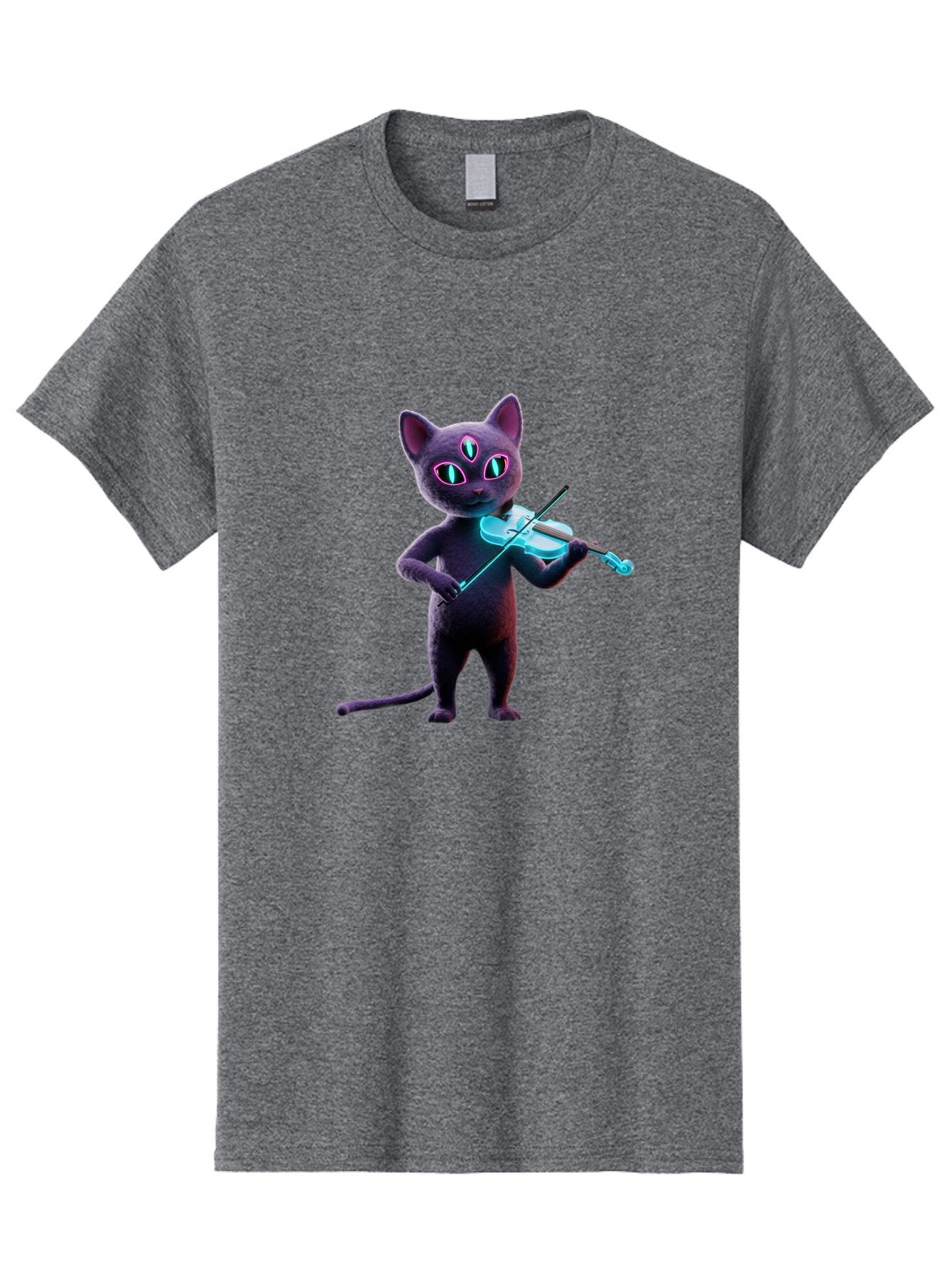 Cartoon-Cat-Playing-Violin Men'S Graphic Tee, 100% Cotton, Comfortable Casual Summer Wear, Machine Washable, Vintage Camera, Old Camera, Antique Camera, Black Camera, Classic Photography, Photography Equipment, Nostalgic Device, Film Camera, Baq445 6