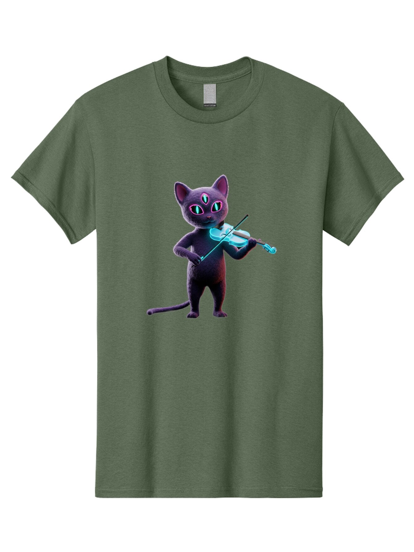 Cartoon-Cat-Playing-Violin Men'S Graphic Tee, 100% Cotton, Comfortable Casual Summer Wear, Machine Washable, Vintage Camera, Old Camera, Antique Camera, Black Camera, Classic Photography, Photography Equipment, Nostalgic Device, Film Camera, Baq445 13