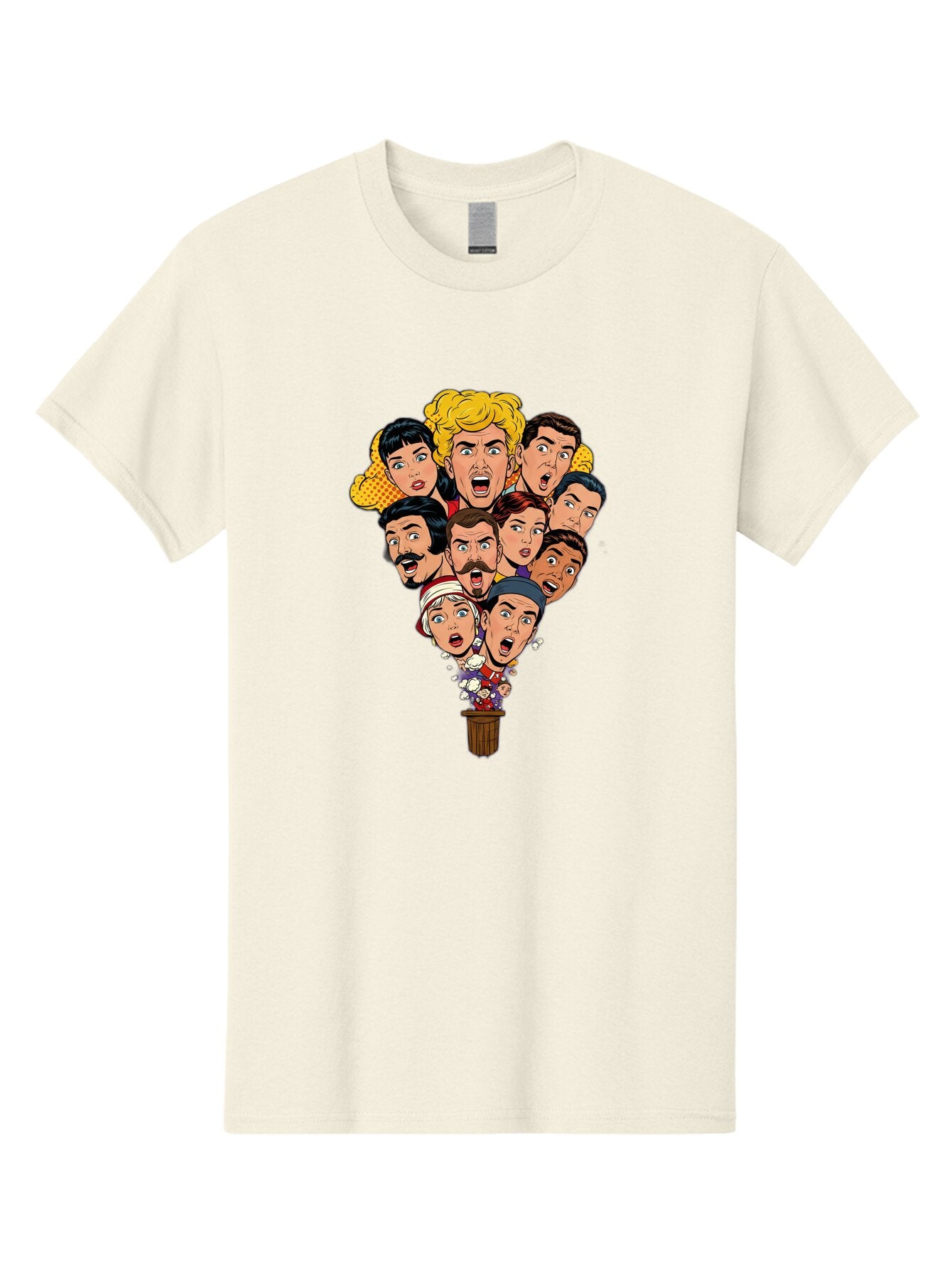 Cartoon-People-In-Balloon Men'S Graphic Tee, 100% Cotton, Comfortable Casual Summer Wear, Machine Washable, Vintage Camera, Old Camera, Antique Camera, Black Camera, Classic Photography, Photography Equipment, Nostalgic Device, Film Camera, Baq446 4