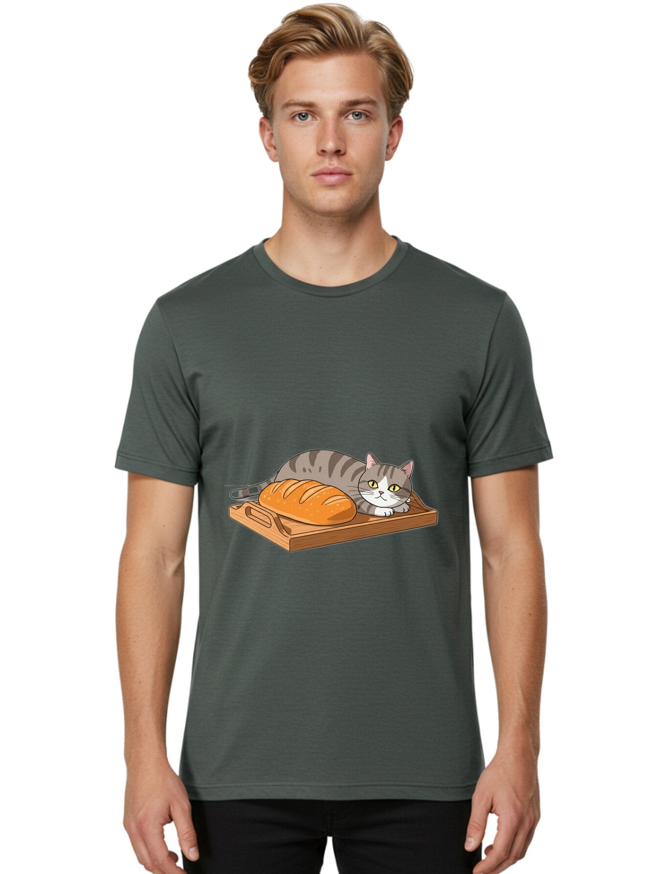 Cat-And-Bread Men'S Graphic Tee, 100% Cotton, Comfortable Casual Summer Wear, Machine Washable, Vintage Camera, Old Camera, Antique Camera, Black Camera, Classic Photography, Photography Equipment, Nostalgic Device, Film Camera, Camera Art Baq449 28
