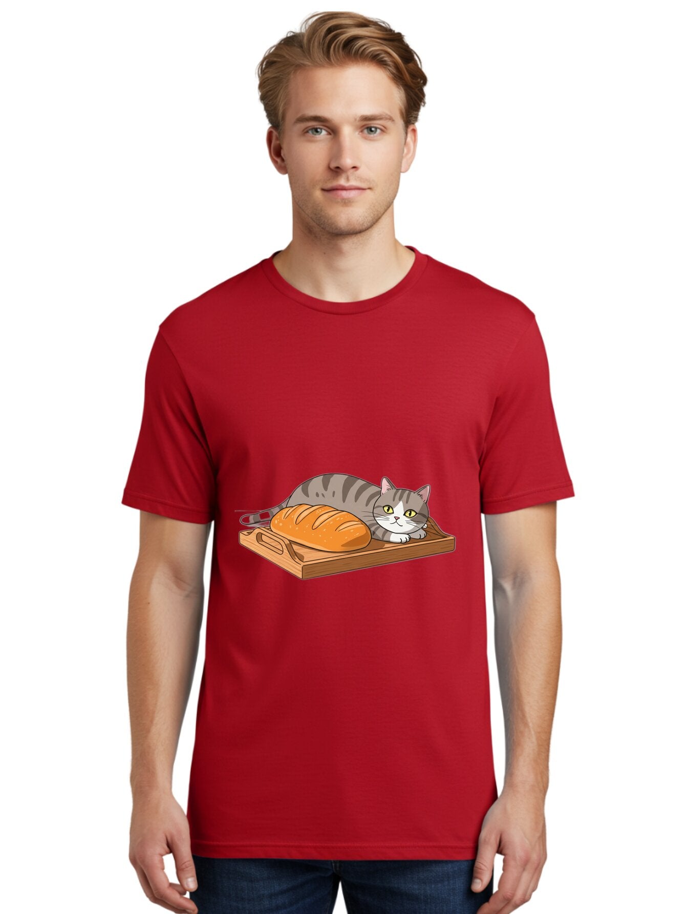 Cat-And-Bread Men'S Graphic Tee, 100% Cotton, Comfortable Casual Summer Wear, Machine Washable, Vintage Camera, Old Camera, Antique Camera, Black Camera, Classic Photography, Photography Equipment, Nostalgic Device, Film Camera, Camera Art Baq449 17