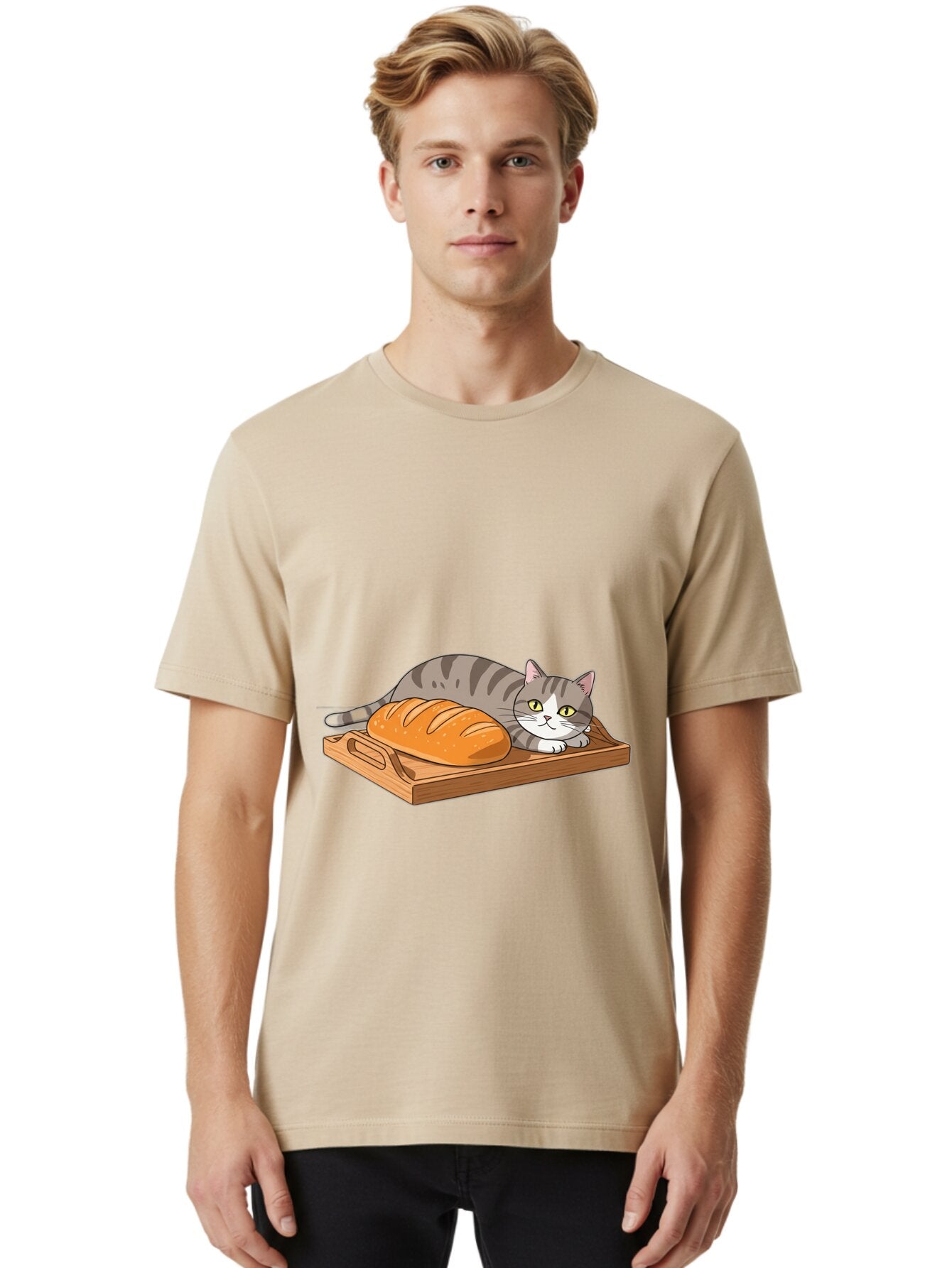 Cat-And-Bread Men'S Graphic Tee, 100% Cotton, Comfortable Casual Summer Wear, Machine Washable, Vintage Camera, Old Camera, Antique Camera, Black Camera, Classic Photography, Photography Equipment, Nostalgic Device, Film Camera, Camera Art Baq449 18