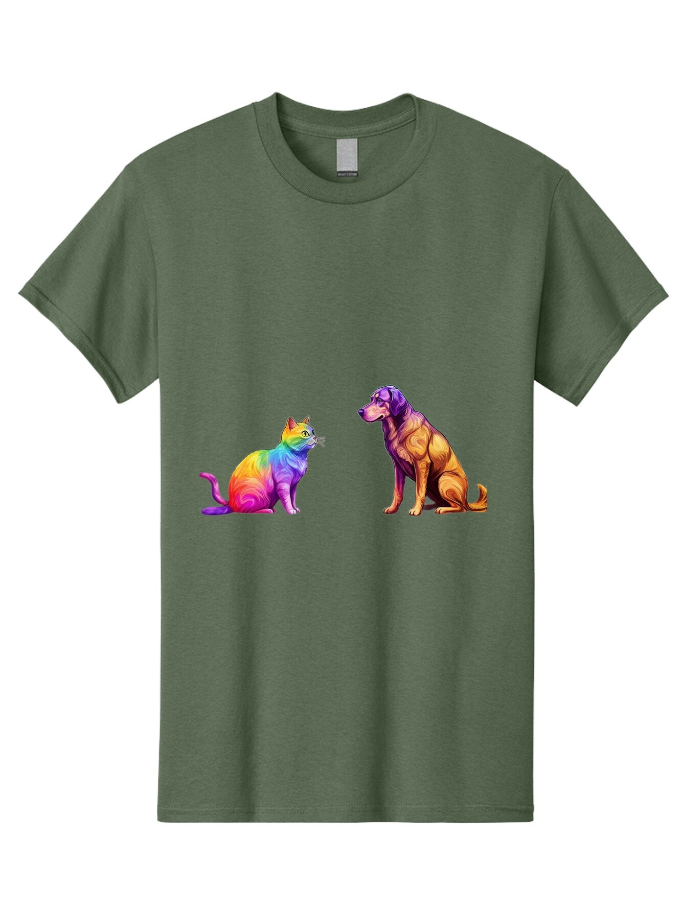Cat-And-Dog Men'S Graphic Tee, 100% Cotton, Comfortable Casual Summer Wear, Machine Washable, Vintage Camera, Old Camera, Antique Camera, Black Camera, Classic Photography, Photography Equipment, Nostalgic Device, Film Camera, Camera Art Baq452 4