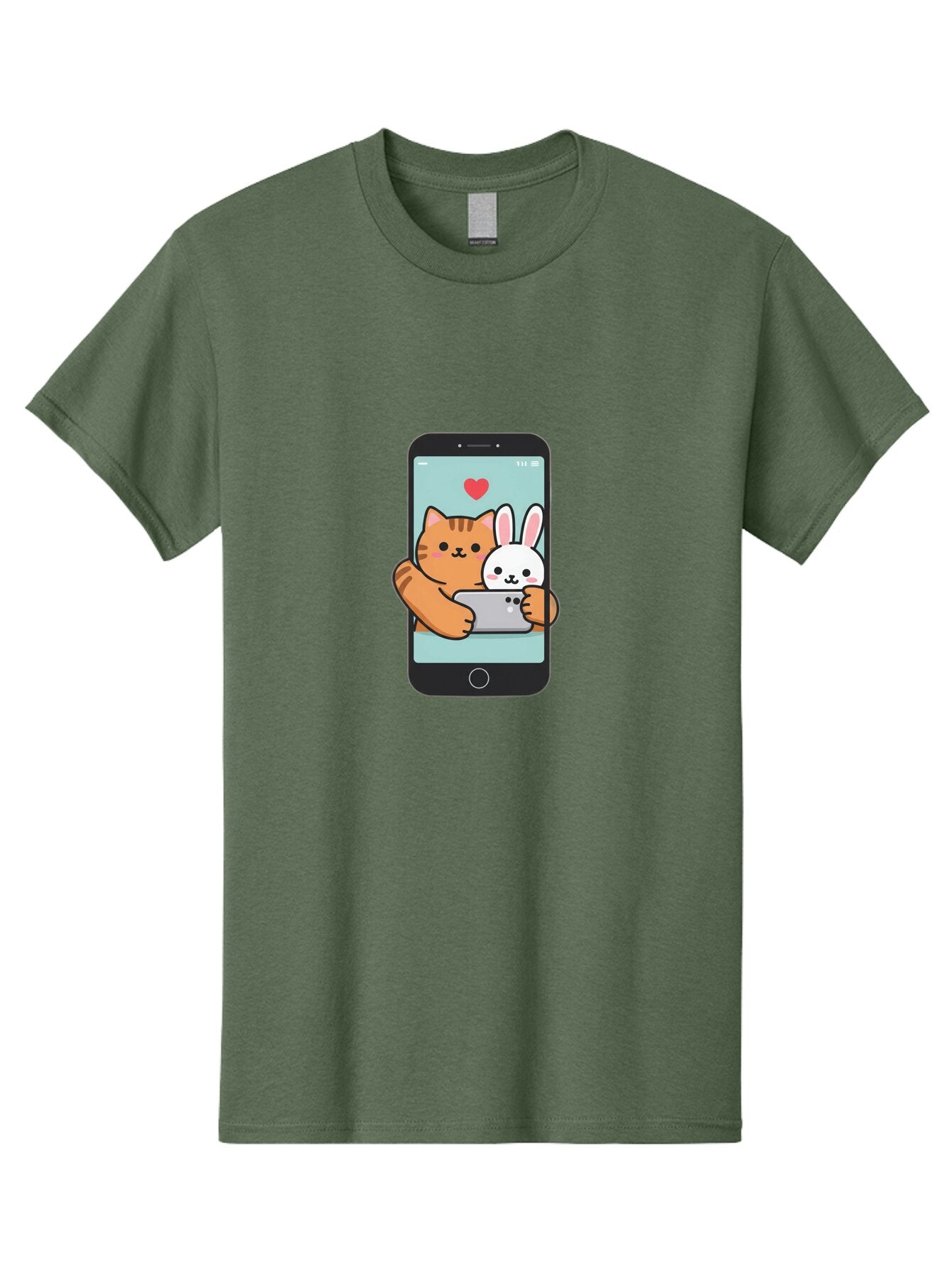 Cat-And-Rabbit-2 Men'S Graphic Tee, 100% Cotton, Comfortable Casual Summer Wear, Machine Washable, Vintage Camera, Old Camera, Antique Camera, Black Camera, Classic Photography, Photography Equipment, Nostalgic Device, Film Camera, Camera Art Baq454 12