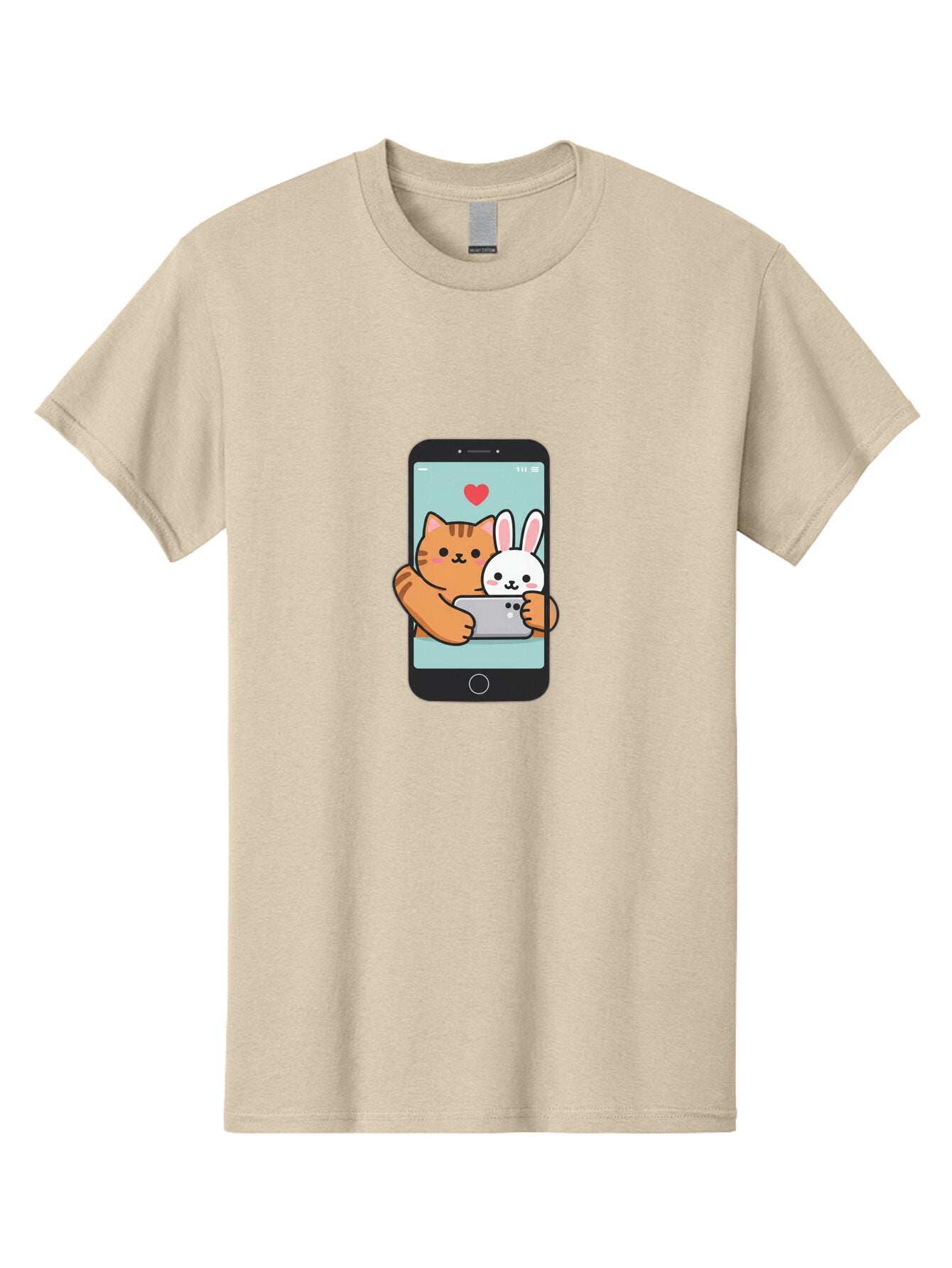 Cat-And-Rabbit-2 Men'S Graphic Tee, 100% Cotton, Comfortable Casual Summer Wear, Machine Washable, Vintage Camera, Old Camera, Antique Camera, Black Camera, Classic Photography, Photography Equipment, Nostalgic Device, Film Camera, Camera Art Baq454 10