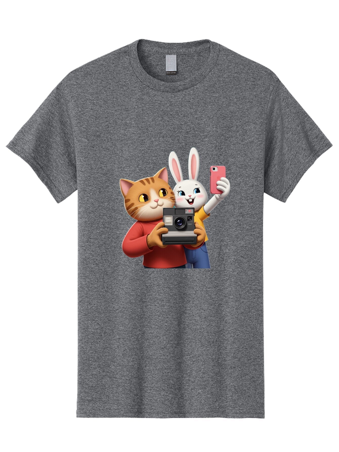 Cat-And-Rabbit Men'S Graphic Tee, 100% Cotton, Comfortable Casual Summer Wear, Machine Washable, Vintage Camera, Old Camera, Antique Camera, Black Camera, Classic Photography, Photography Equipment, Nostalgic Device, Film Camera, Camera Art Baq458 6