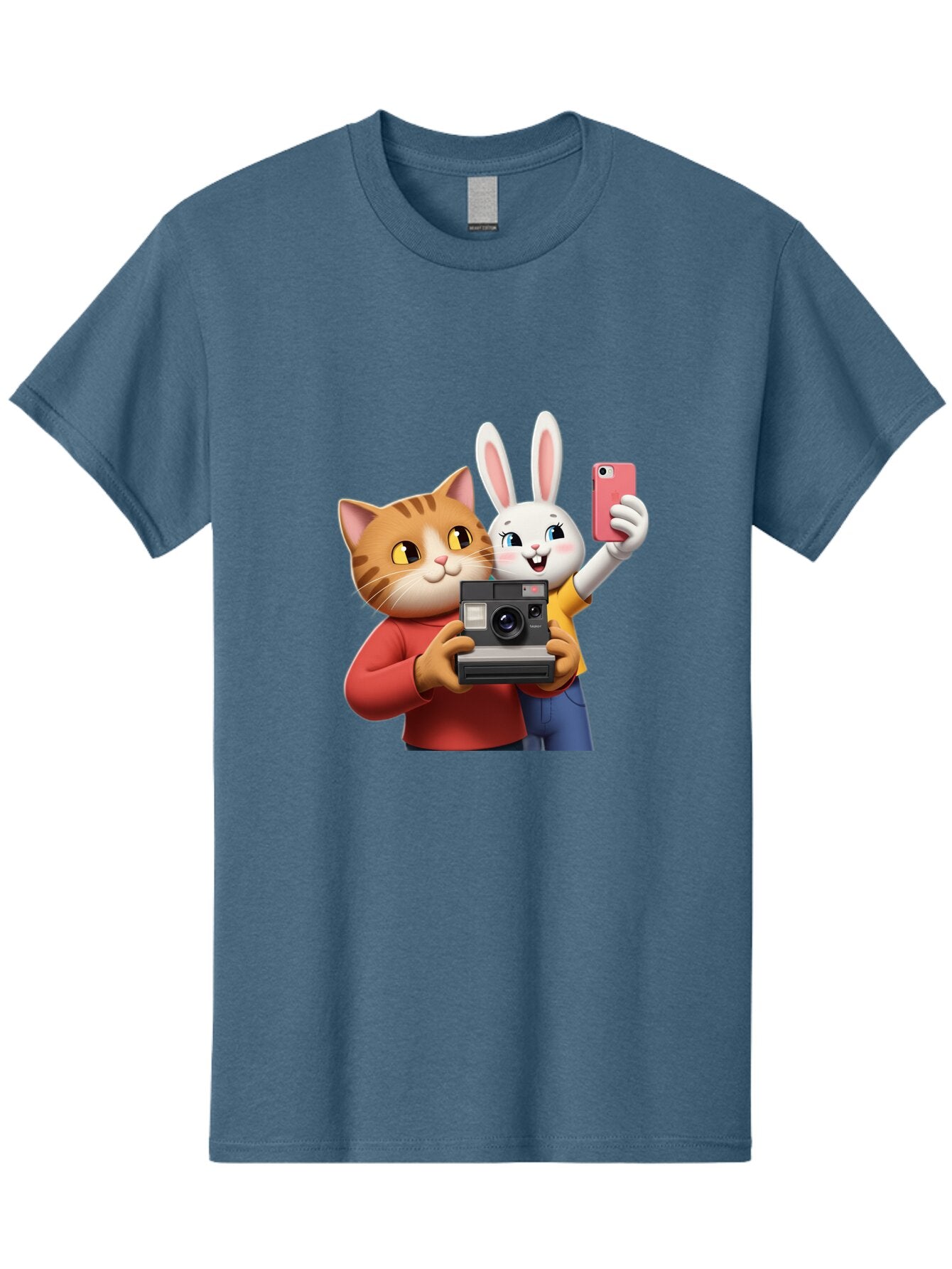 Cat-And-Rabbit Men'S Graphic Tee, 100% Cotton, Comfortable Casual Summer Wear, Machine Washable, Vintage Camera, Old Camera, Antique Camera, Black Camera, Classic Photography, Photography Equipment, Nostalgic Device, Film Camera, Camera Art Baq458 8