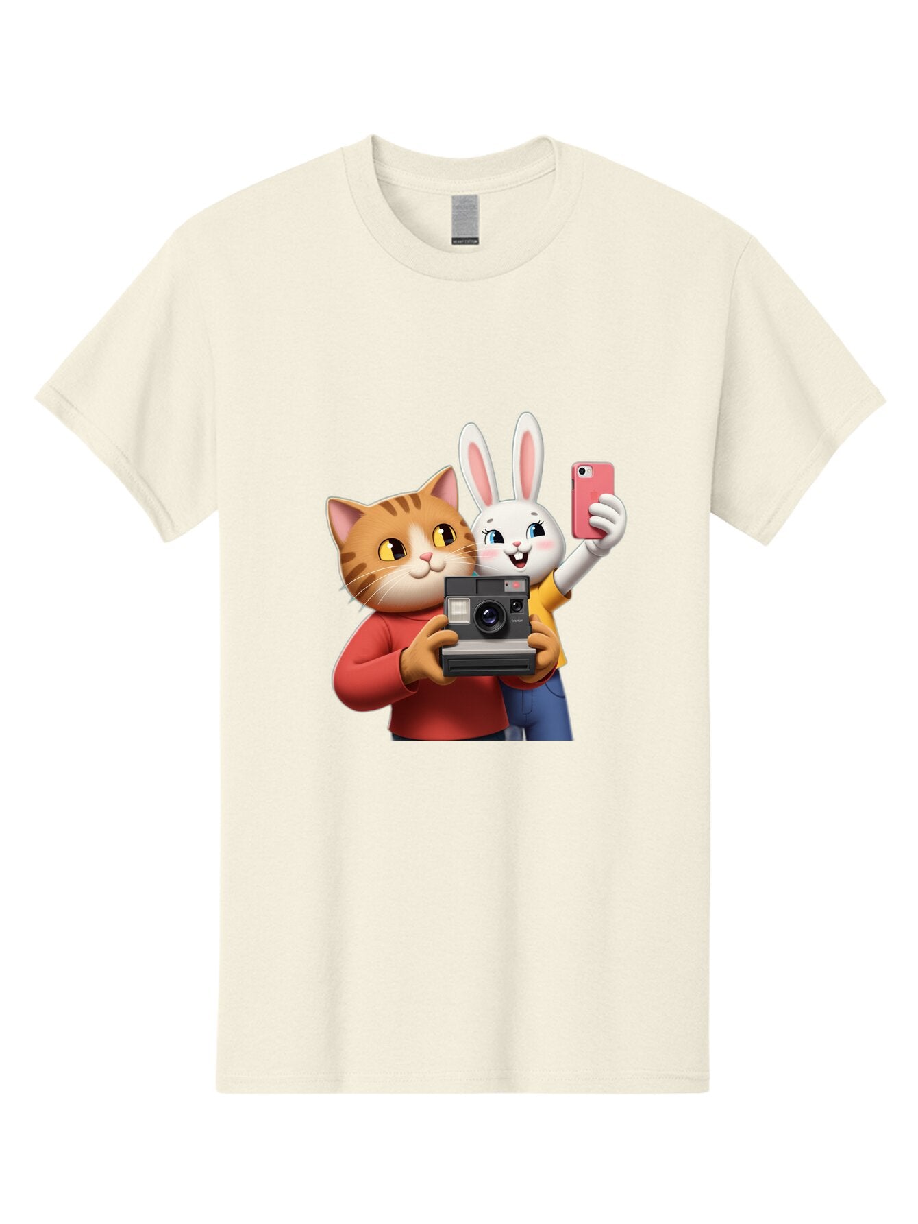 Cat-And-Rabbit Men'S Graphic Tee, 100% Cotton, Comfortable Casual Summer Wear, Machine Washable, Vintage Camera, Old Camera, Antique Camera, Black Camera, Classic Photography, Photography Equipment, Nostalgic Device, Film Camera, Camera Art Baq458 4