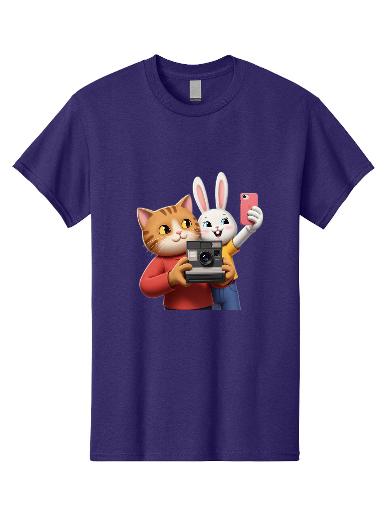 Cat-And-Rabbit Men'S Graphic Tee, 100% Cotton, Comfortable Casual Summer Wear, Machine Washable, Vintage Camera, Old Camera, Antique Camera, Black Camera, Classic Photography, Photography Equipment, Nostalgic Device, Film Camera, Camera Art Baq458 11