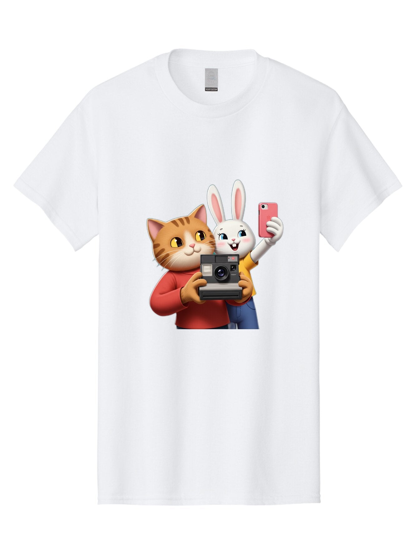 Cat-And-Rabbit Men'S Graphic Tee, 100% Cotton, Comfortable Casual Summer Wear, Machine Washable, Vintage Camera, Old Camera, Antique Camera, Black Camera, Classic Photography, Photography Equipment, Nostalgic Device, Film Camera, Camera Art Baq458 15