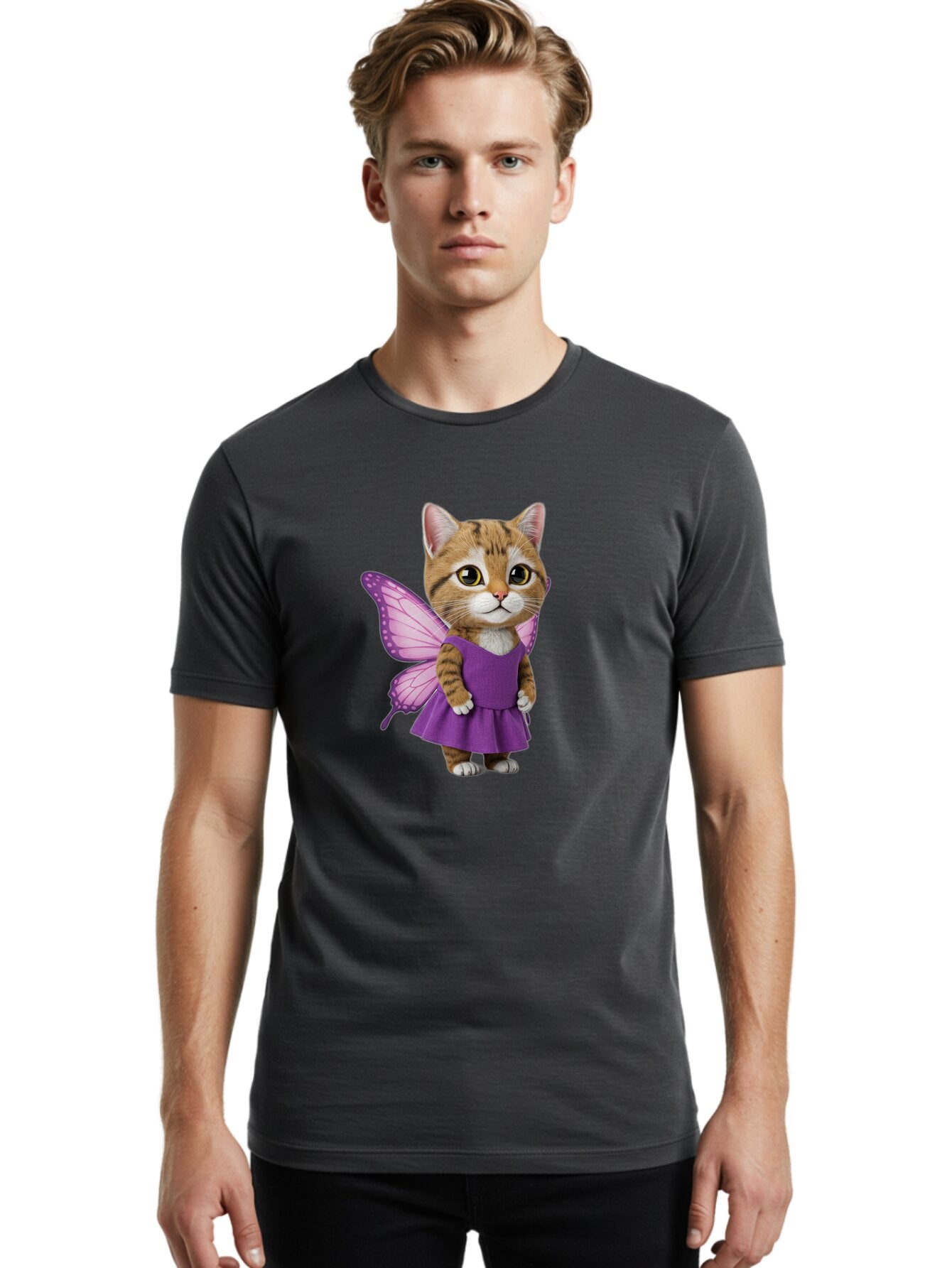 Cat-Fairy Men'S Graphic Tee, 100% Cotton, Comfortable Casual Summer Wear, Machine Washable, Vintage Camera, Old Camera, Antique Camera, Black Camera, Classic Photography, Photography Equipment, Nostalgic Device, Film Camera, Camera Art Baq462 21