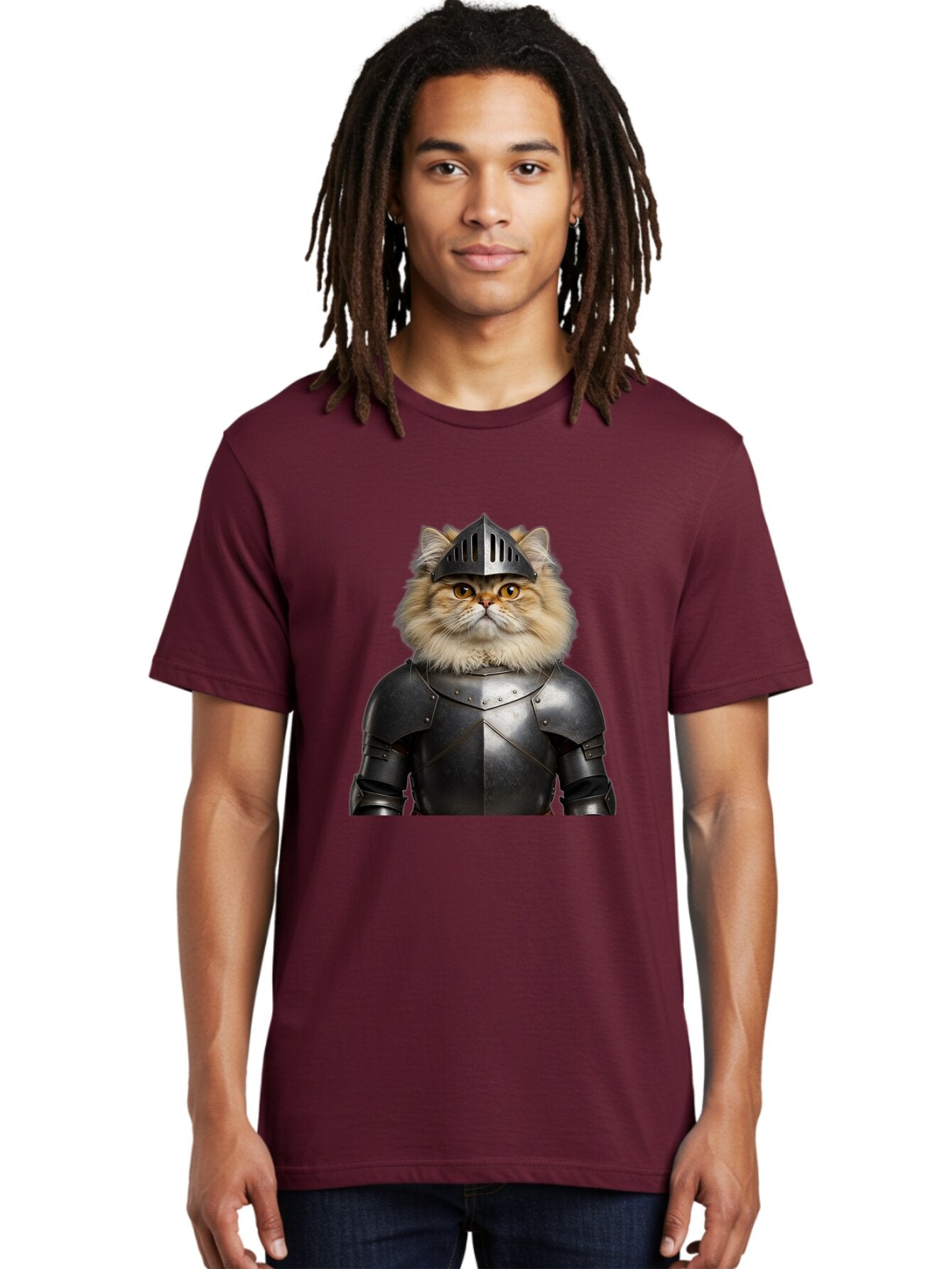 Cat-In-Armor-1 Men'S Graphic Tee, 100% Cotton, Comfortable Casual Summer Wear, Machine Washable, Vintage Camera, Old Camera, Antique Camera, Black Camera, Classic Photography, Photography Equipment, Nostalgic Device, Film Camera, Camera Art Baq464 28