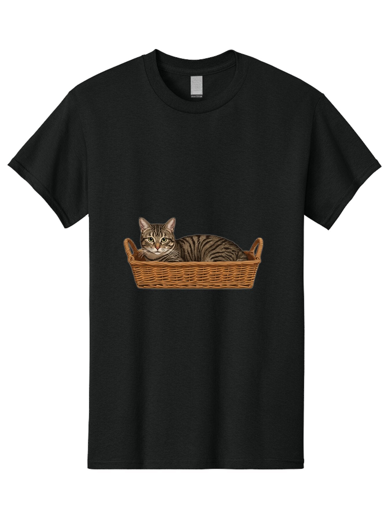 Cat-In-Basket Men'S Graphic Tee, 100% Cotton, Comfortable Casual Summer Wear, Machine Washable, Vintage Camera, Old Camera, Antique Camera, Black Camera, Classic Photography, Photography Equipment, Nostalgic Device, Film Camera, Camera Art Baq466