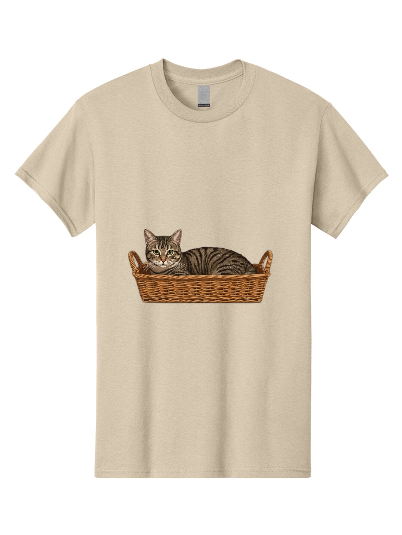 Cat-In-Basket Men'S Graphic Tee, 100% Cotton, Comfortable Casual Summer Wear, Machine Washable, Vintage Camera, Old Camera, Antique Camera, Black Camera, Classic Photography, Photography Equipment, Nostalgic Device, Film Camera, Camera Art Baq466