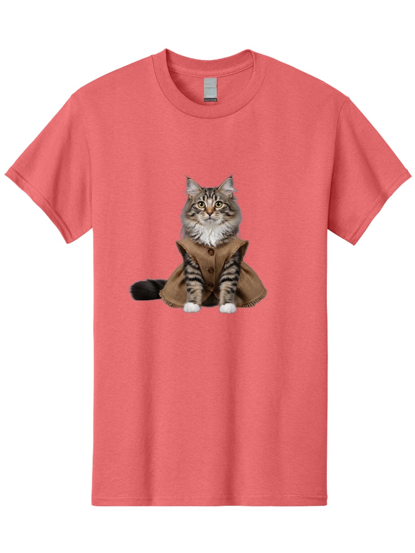 Cat-In-Brown-Vest-Sitting Men'S Graphic Tee, 100% Cotton, Comfortable Casual Summer Wear, Machine Washable, Vintage Camera, Old Camera, Antique Camera, Black Camera, Classic Photography, Photography Equipment, Nostalgic Device, Film Camera, Baq467 6