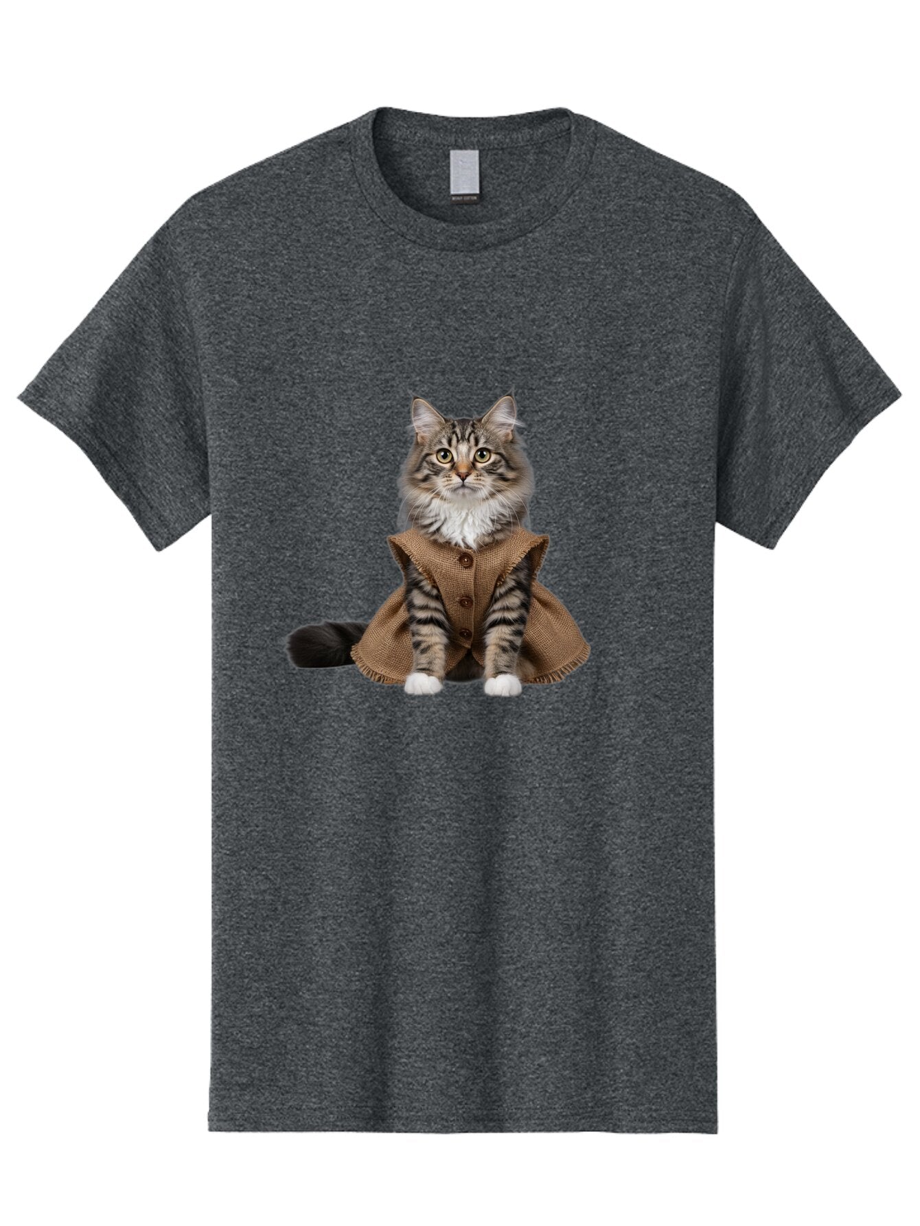 Cat-In-Brown-Vest-Sitting Men'S Graphic Tee, 100% Cotton, Comfortable Casual Summer Wear, Machine Washable, Vintage Camera, Old Camera, Antique Camera, Black Camera, Classic Photography, Photography Equipment, Nostalgic Device, Film Camera, Baq467 9