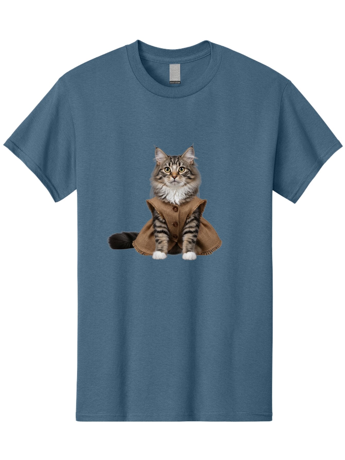 Cat-In-Brown-Vest-Sitting Men'S Graphic Tee, 100% Cotton, Comfortable Casual Summer Wear, Machine Washable, Vintage Camera, Old Camera, Antique Camera, Black Camera, Classic Photography, Photography Equipment, Nostalgic Device, Film Camera, Baq467 7
