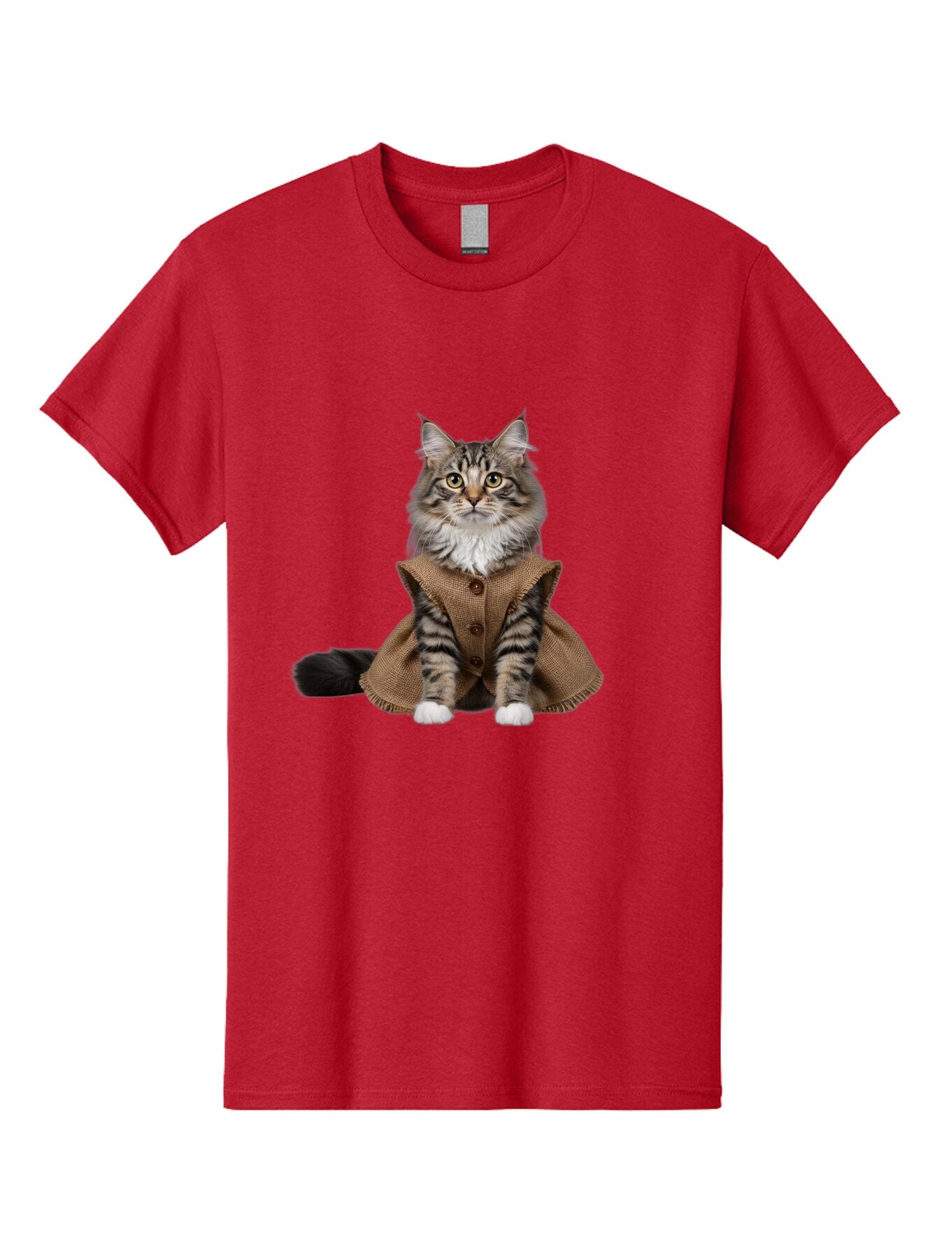 Cat-In-Brown-Vest-Sitting Men'S Graphic Tee, 100% Cotton, Comfortable Casual Summer Wear, Machine Washable, Vintage Camera, Old Camera, Antique Camera, Black Camera, Classic Photography, Photography Equipment, Nostalgic Device, Film Camera, Baq467 4