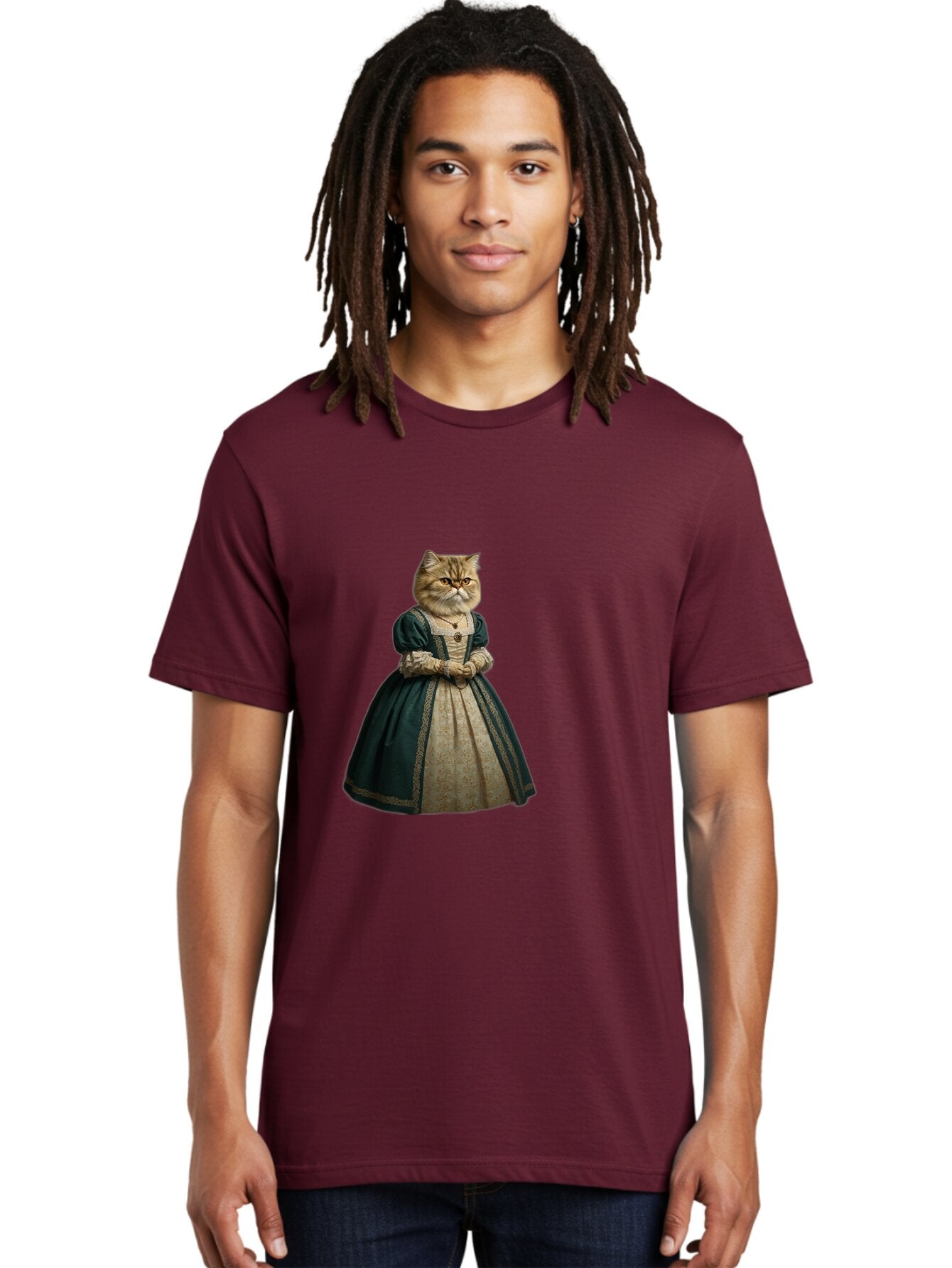 Cat-In-Dress Men'S Graphic Tee, 100% Cotton, Comfortable Casual Summer Wear, Machine Washable, Vintage Camera, Old Camera, Antique Camera, Black Camera, Classic Photography, Photography Equipment, Nostalgic Device, Film Camera, Camera Art Baq469 23