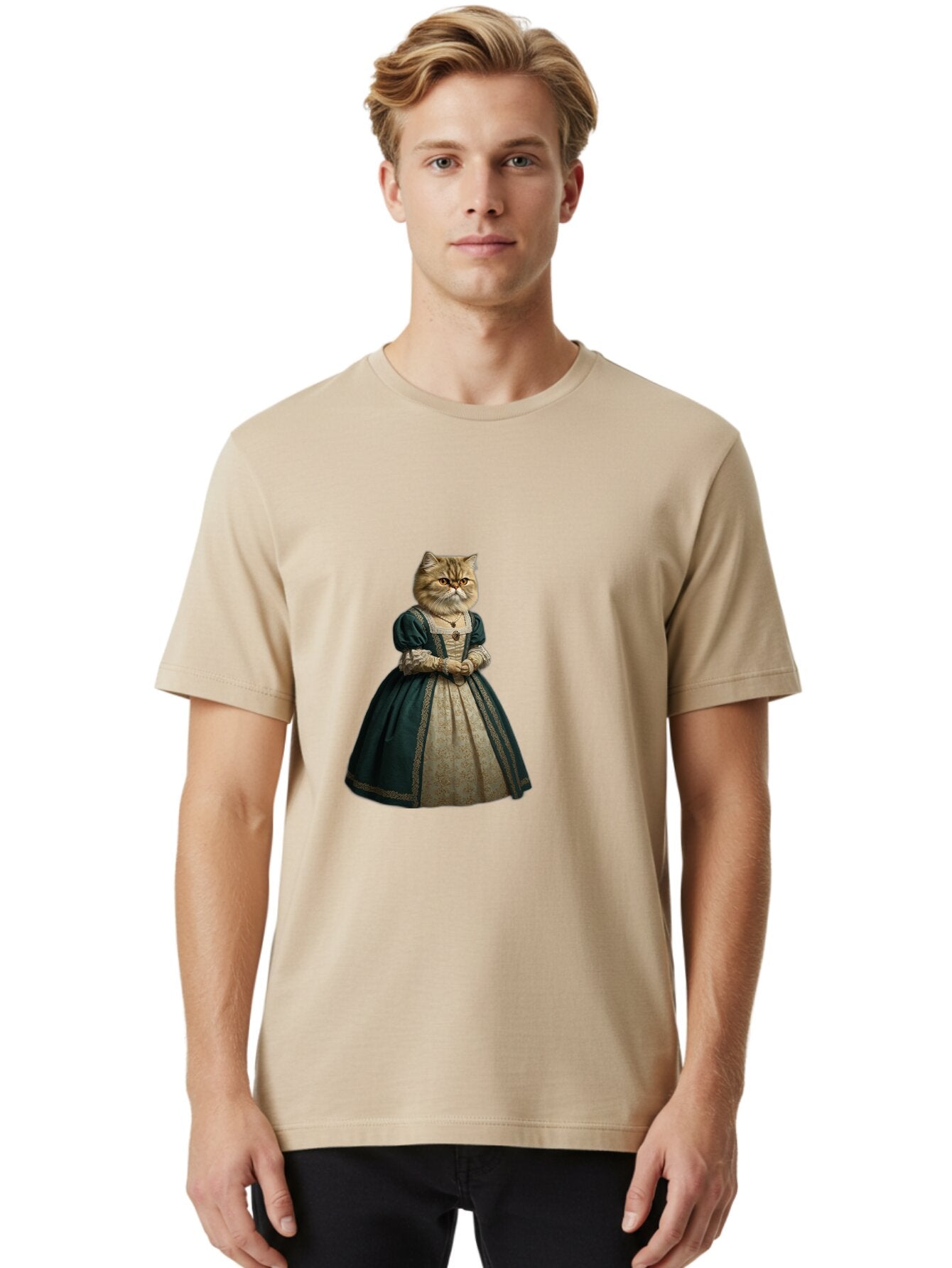 Cat-In-Dress Men'S Graphic Tee, 100% Cotton, Comfortable Casual Summer Wear, Machine Washable, Vintage Camera, Old Camera, Antique Camera, Black Camera, Classic Photography, Photography Equipment, Nostalgic Device, Film Camera, Camera Art Baq469 17