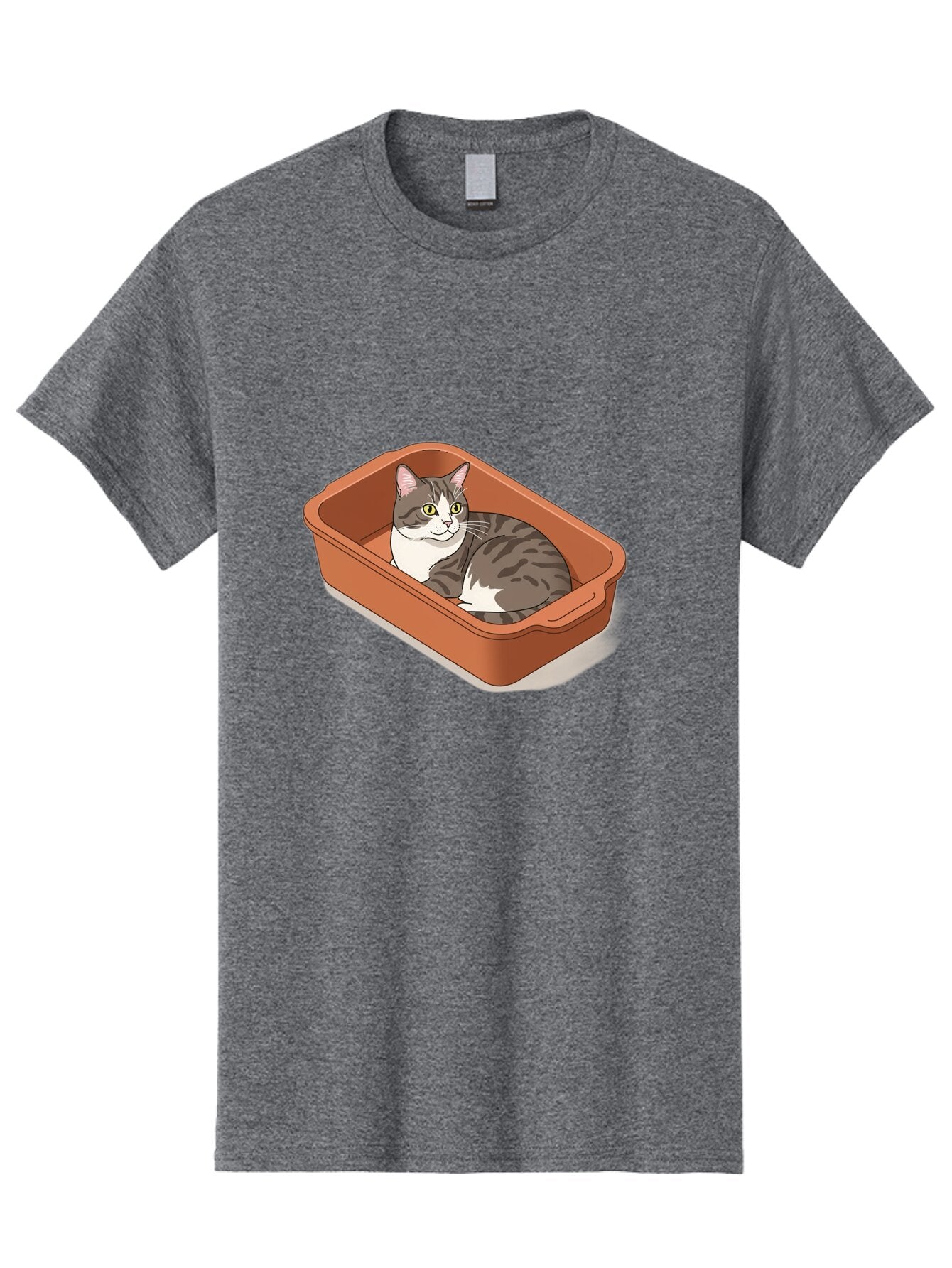 Cat-In-Litter-Box Men'S Graphic Tee, 100% Cotton, Comfortable Casual Summer Wear, Machine Washable, Vintage Camera, Old Camera, Antique Camera, Black Camera, Classic Photography, Photography Equipment, Nostalgic Device, Film Camera, Camera Art Baq471 3