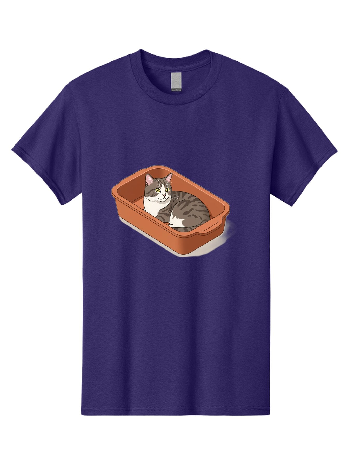Cat-In-Litter-Box Men'S Graphic Tee, 100% Cotton, Comfortable Casual Summer Wear, Machine Washable, Vintage Camera, Old Camera, Antique Camera, Black Camera, Classic Photography, Photography Equipment, Nostalgic Device, Film Camera, Camera Art Baq471 8
