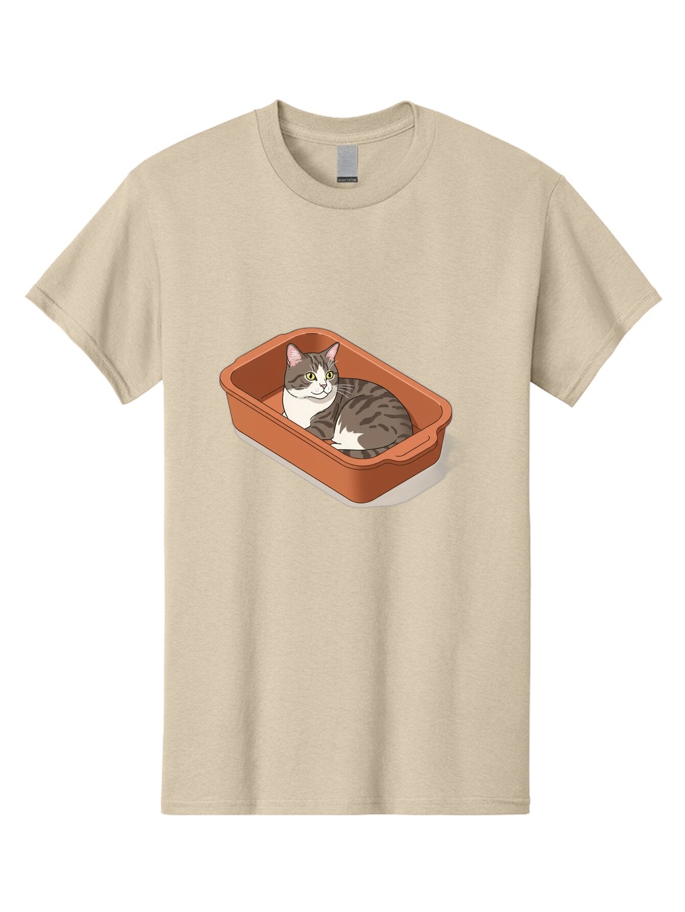 Cat-In-Litter-Box Men'S Graphic Tee, 100% Cotton, Comfortable Casual Summer Wear, Machine Washable, Vintage Camera, Old Camera, Antique Camera, Black Camera, Classic Photography, Photography Equipment, Nostalgic Device, Film Camera, Camera Art Baq471 14
