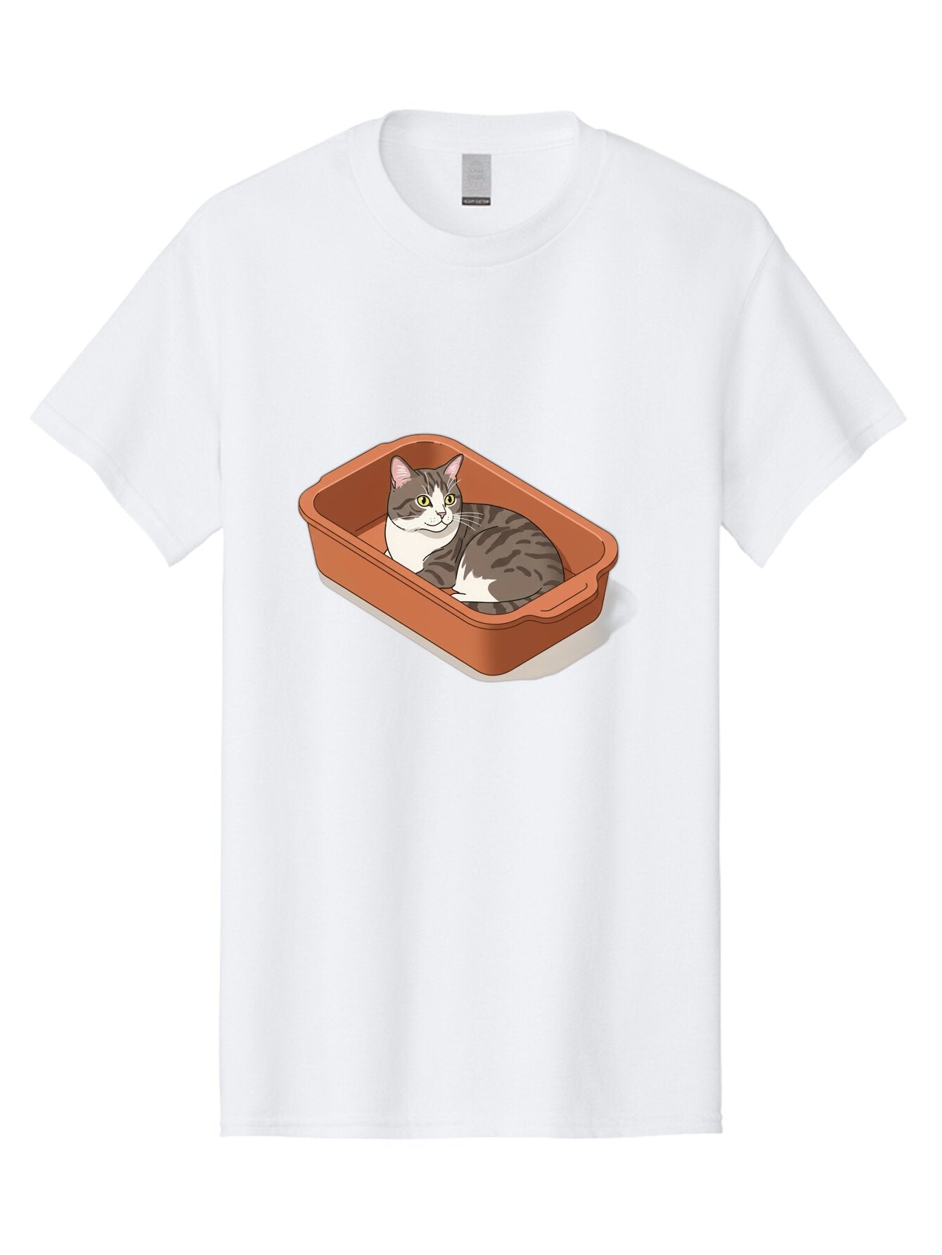 Cat-In-Litter-Box Men'S Graphic Tee, 100% Cotton, Comfortable Casual Summer Wear, Machine Washable, Vintage Camera, Old Camera, Antique Camera, Black Camera, Classic Photography, Photography Equipment, Nostalgic Device, Film Camera, Camera Art Baq471 12