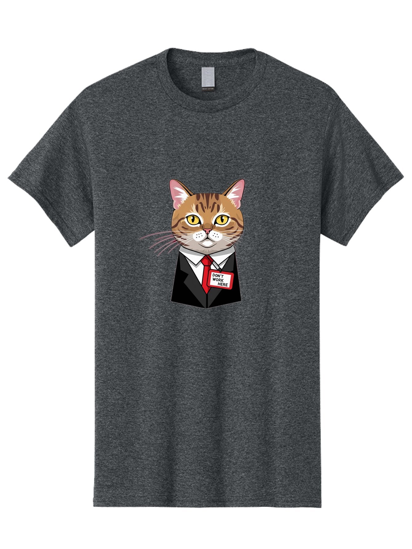 Cat-In-Suit-1 Men'S Graphic Tee, 100% Cotton, Comfortable Casual Summer Wear, Machine Washable, Vintage Camera, Old Camera, Antique Camera, Black Camera, Classic Photography, Photography Equipment, Nostalgic Device, Film Camera, Camera Art Baq473 14