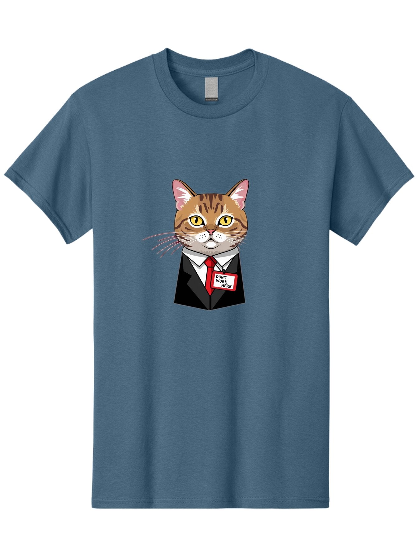 Cat-In-Suit-1 Men'S Graphic Tee, 100% Cotton, Comfortable Casual Summer Wear, Machine Washable, Vintage Camera, Old Camera, Antique Camera, Black Camera, Classic Photography, Photography Equipment, Nostalgic Device, Film Camera, Camera Art Baq473 15