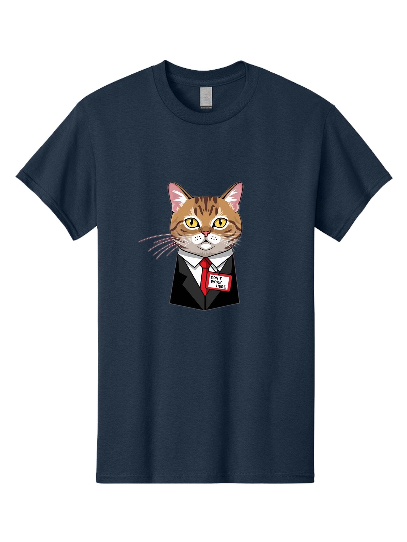 Cat-In-Suit-1 Men'S Graphic Tee, 100% Cotton, Comfortable Casual Summer Wear, Machine Washable, Vintage Camera, Old Camera, Antique Camera, Black Camera, Classic Photography, Photography Equipment, Nostalgic Device, Film Camera, Camera Art Baq473 8