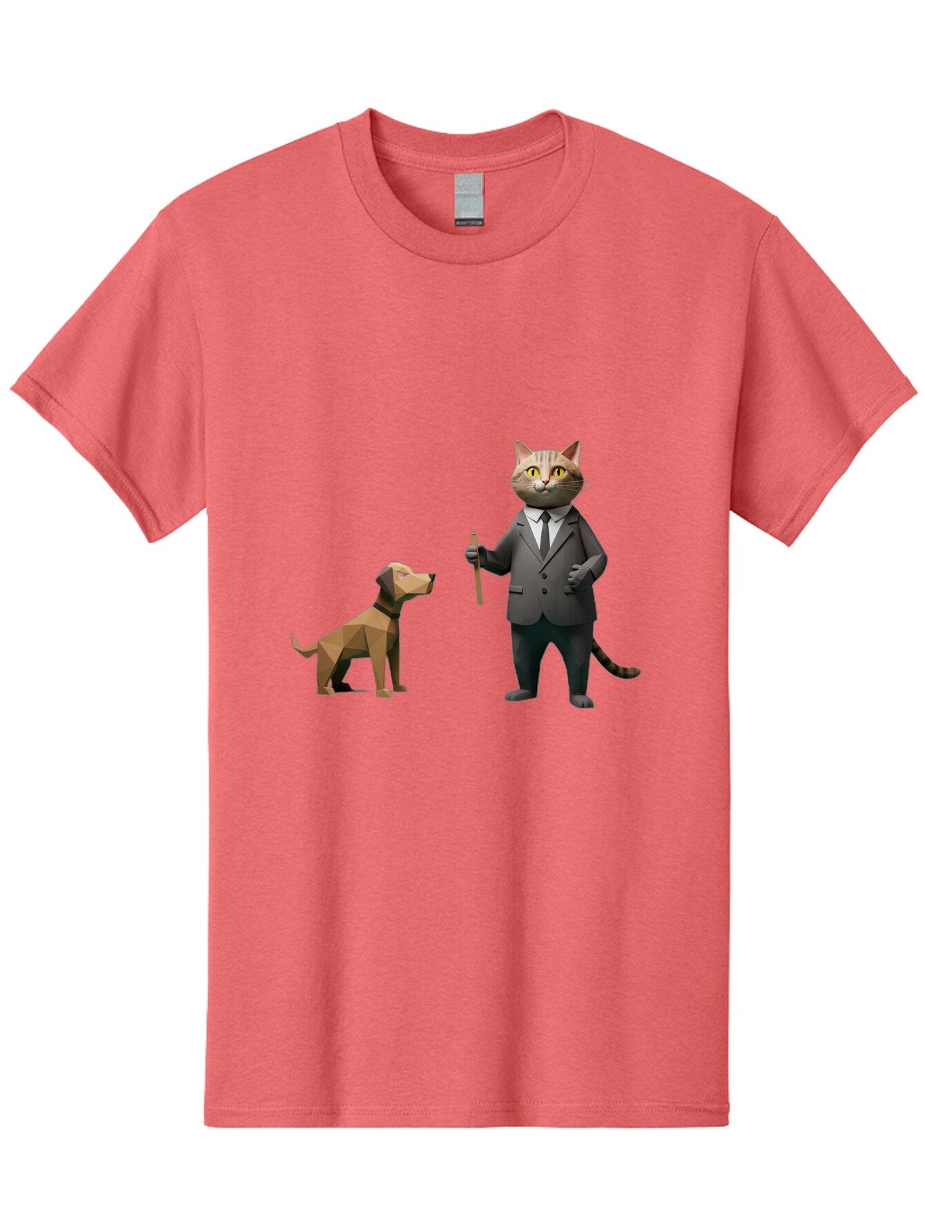 Cat-In-Suit-And-Dog Men'S Graphic Tee, 100% Cotton, Comfortable Casual Summer Wear, Machine Washable, Vintage Camera, Old Camera, Antique Camera, Black Camera, Classic Photography, Photography Equipment, Nostalgic Device, Film Camera, Baq474 4