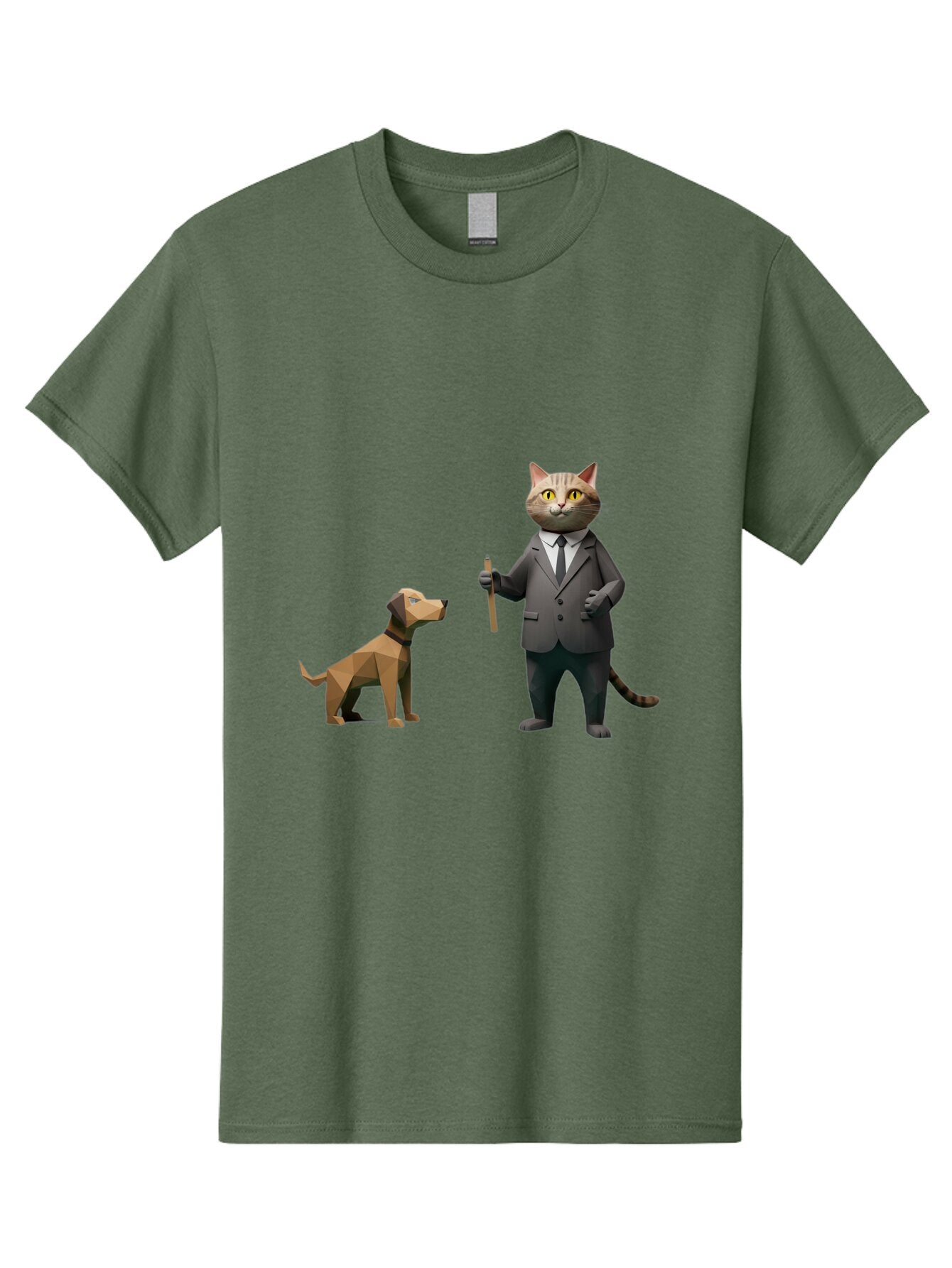 Cat-In-Suit-And-Dog Men'S Graphic Tee, 100% Cotton, Comfortable Casual Summer Wear, Machine Washable, Vintage Camera, Old Camera, Antique Camera, Black Camera, Classic Photography, Photography Equipment, Nostalgic Device, Film Camera, Baq474 11