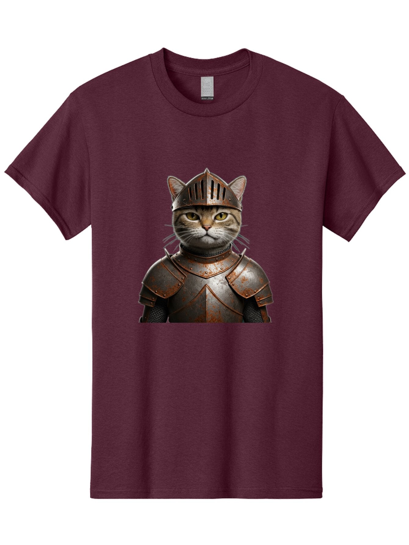 Cat-Knight-1 Men'S Graphic Tee, 100% Cotton, Comfortable Casual Summer Wear, Machine Washable, Vintage Camera, Old Camera, Antique Camera, Black Camera, Classic Photography, Photography Equipment, Nostalgic Device, Film Camera, Camera Art Baq478 8