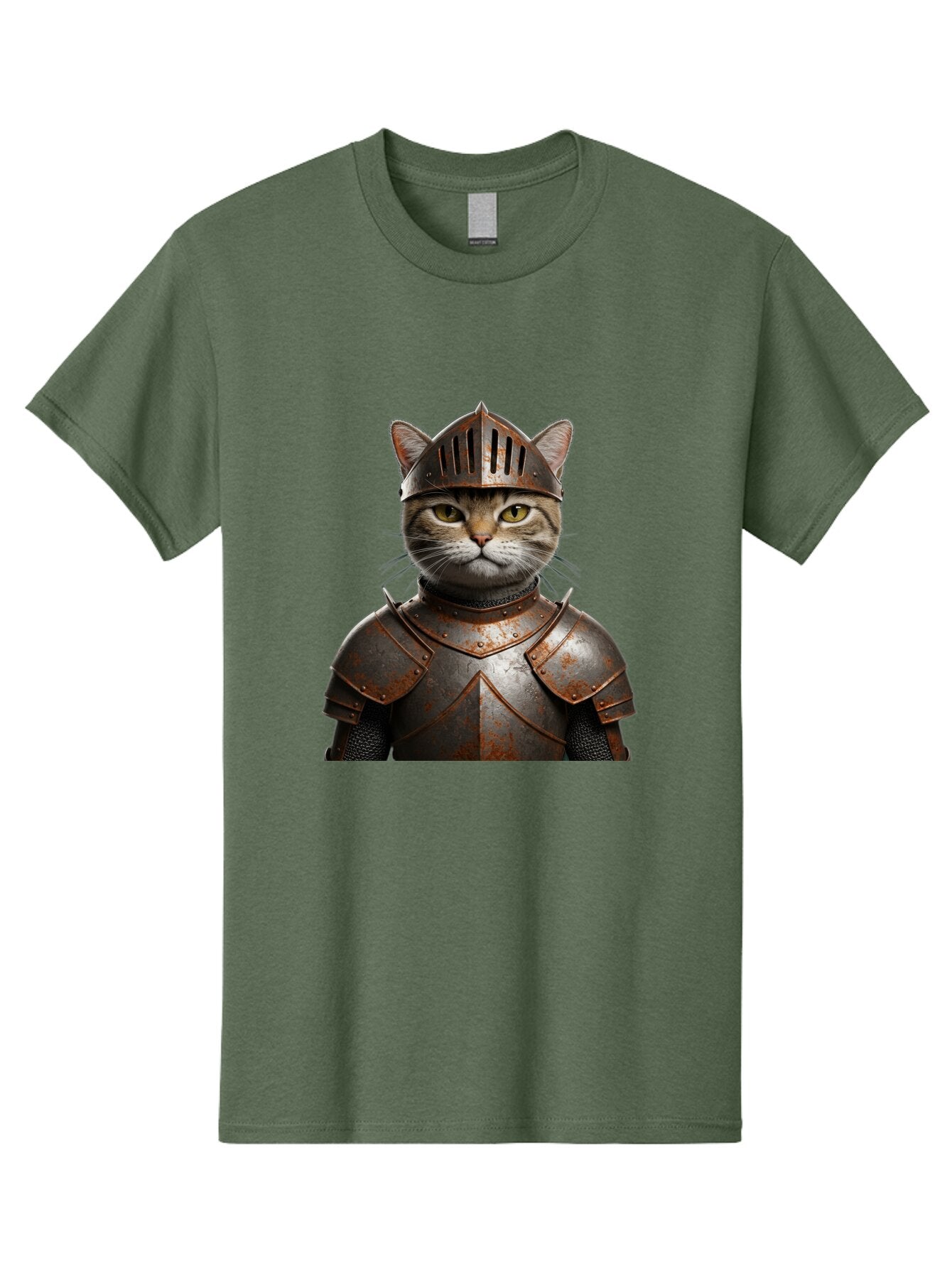Cat-Knight-1 Men'S Graphic Tee, 100% Cotton, Comfortable Casual Summer Wear, Machine Washable, Vintage Camera, Old Camera, Antique Camera, Black Camera, Classic Photography, Photography Equipment, Nostalgic Device, Film Camera, Camera Art Baq478 3